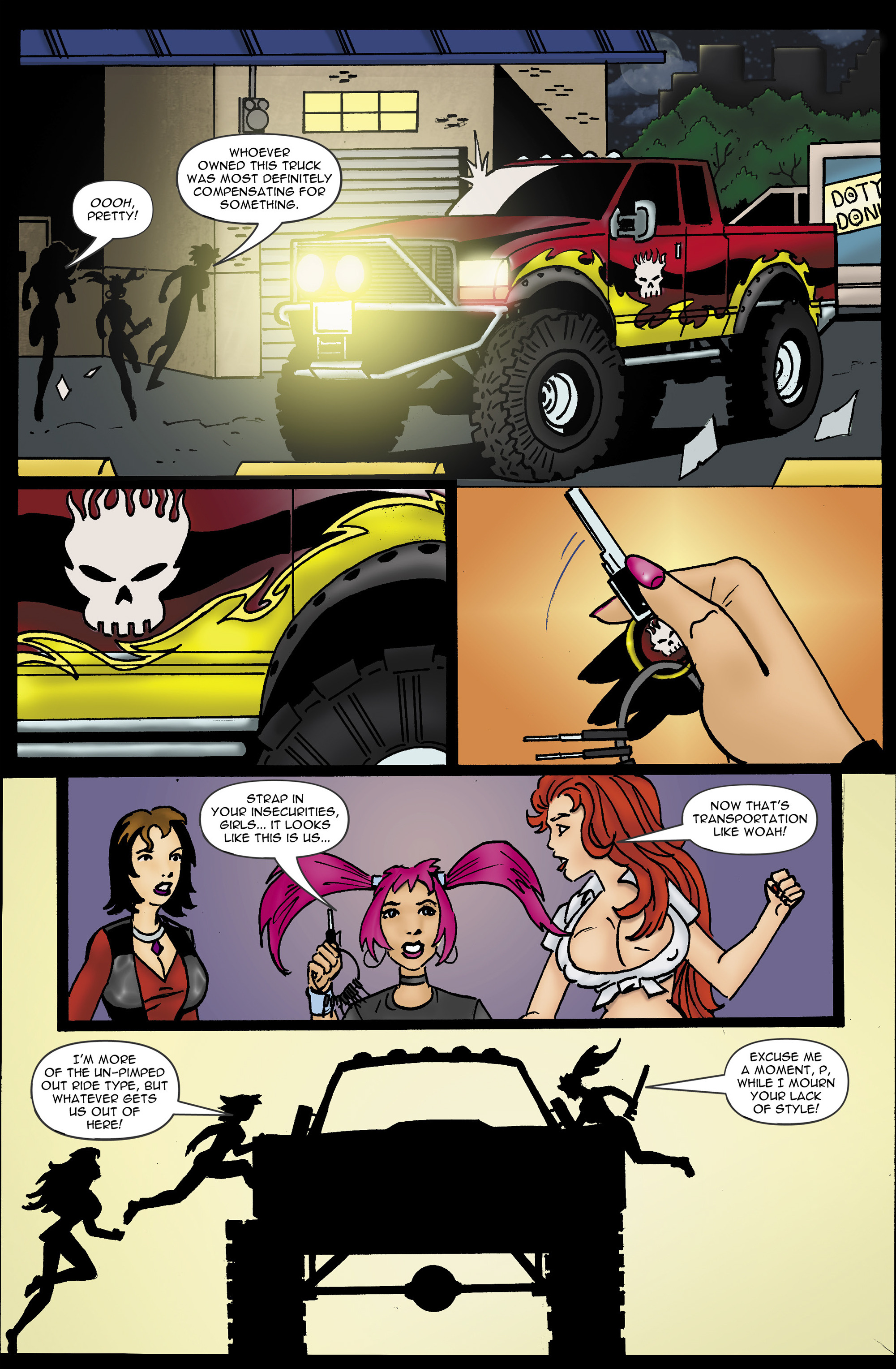 Read online Chaos Campus: Sorority Girls Vs. Zombies comic -  Issue #3 - 23