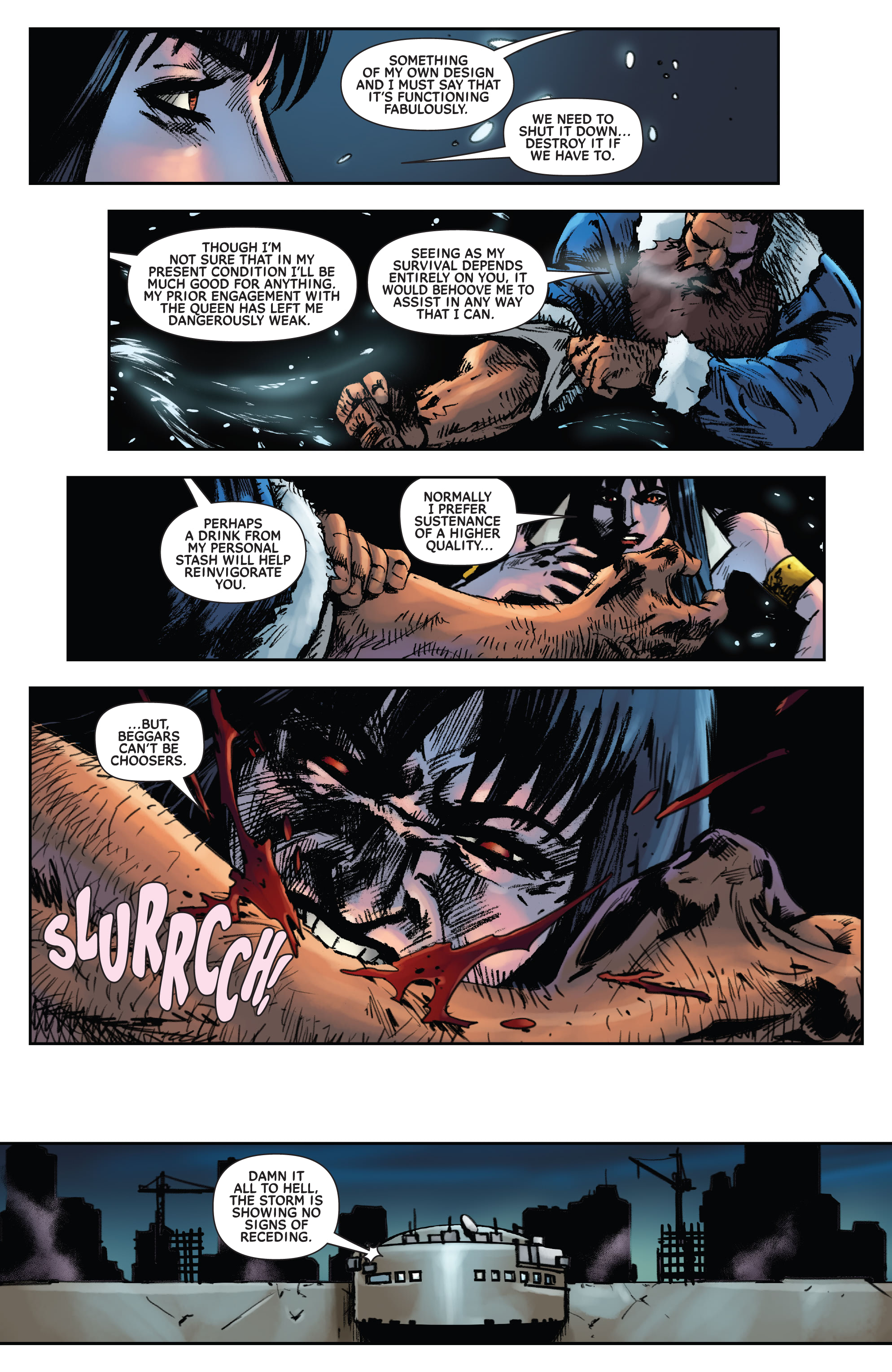 Read online Vampirella Strikes (2022) comic -  Issue #9 - 10