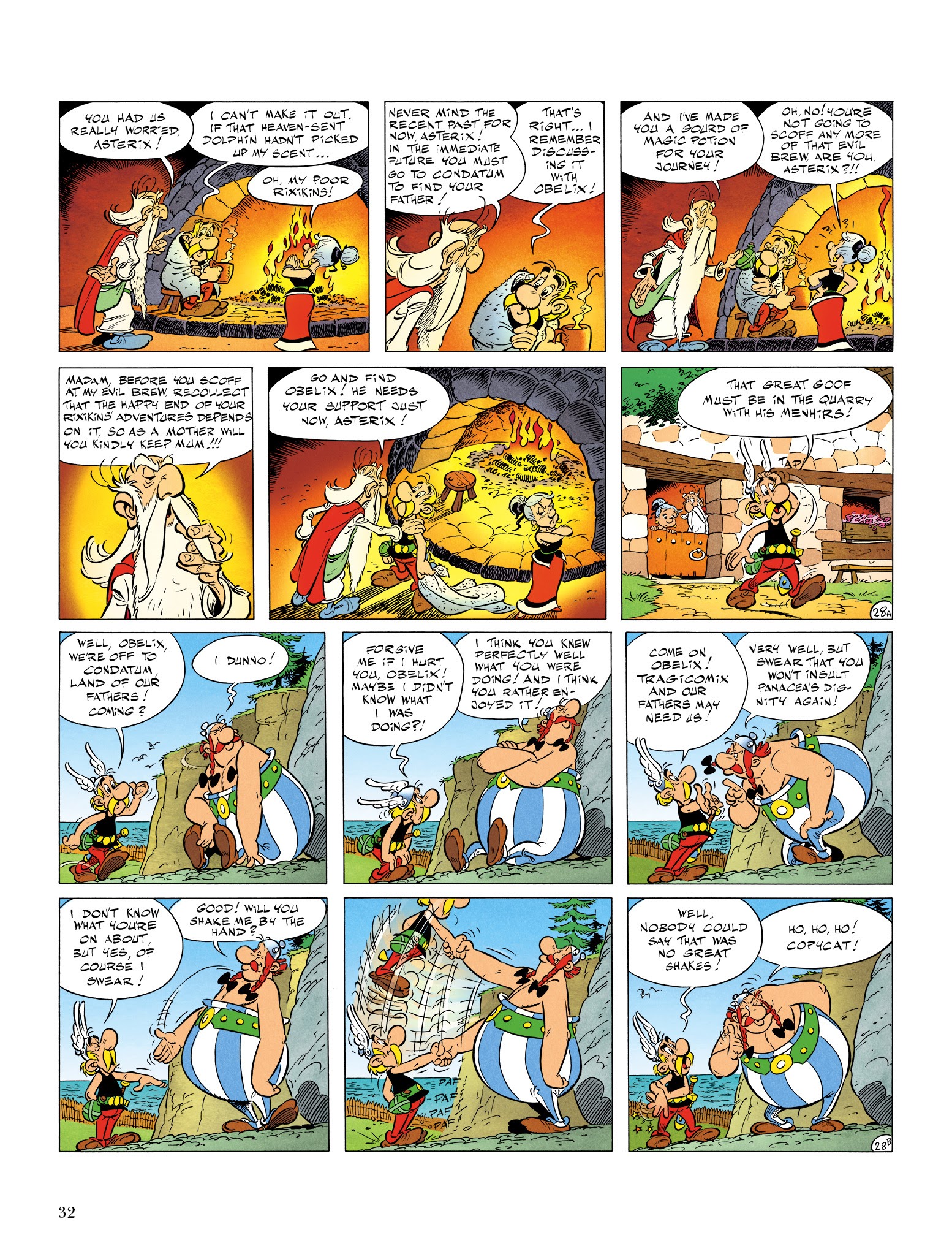 Read online Asterix comic -  Issue #31 - 33