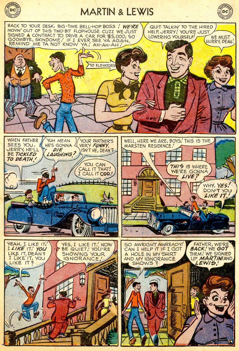 Read online The Adventures of Dean Martin and Jerry Lewis comic -  Issue #3 - 8