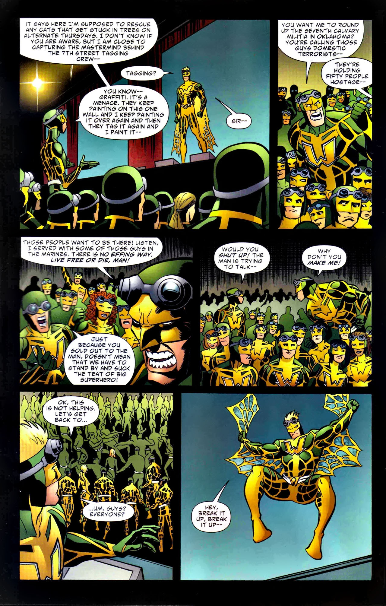 Read online The Web comic -  Issue #3 - 9