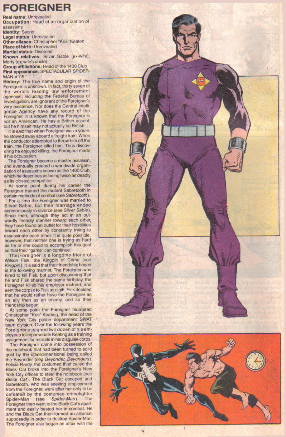 Read online The Official Handbook of the Marvel Universe: Update '89 comic -  Issue #3 - 9