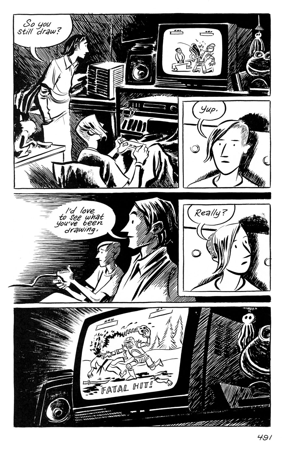 Read online Blankets comic -  Issue #3 - 116