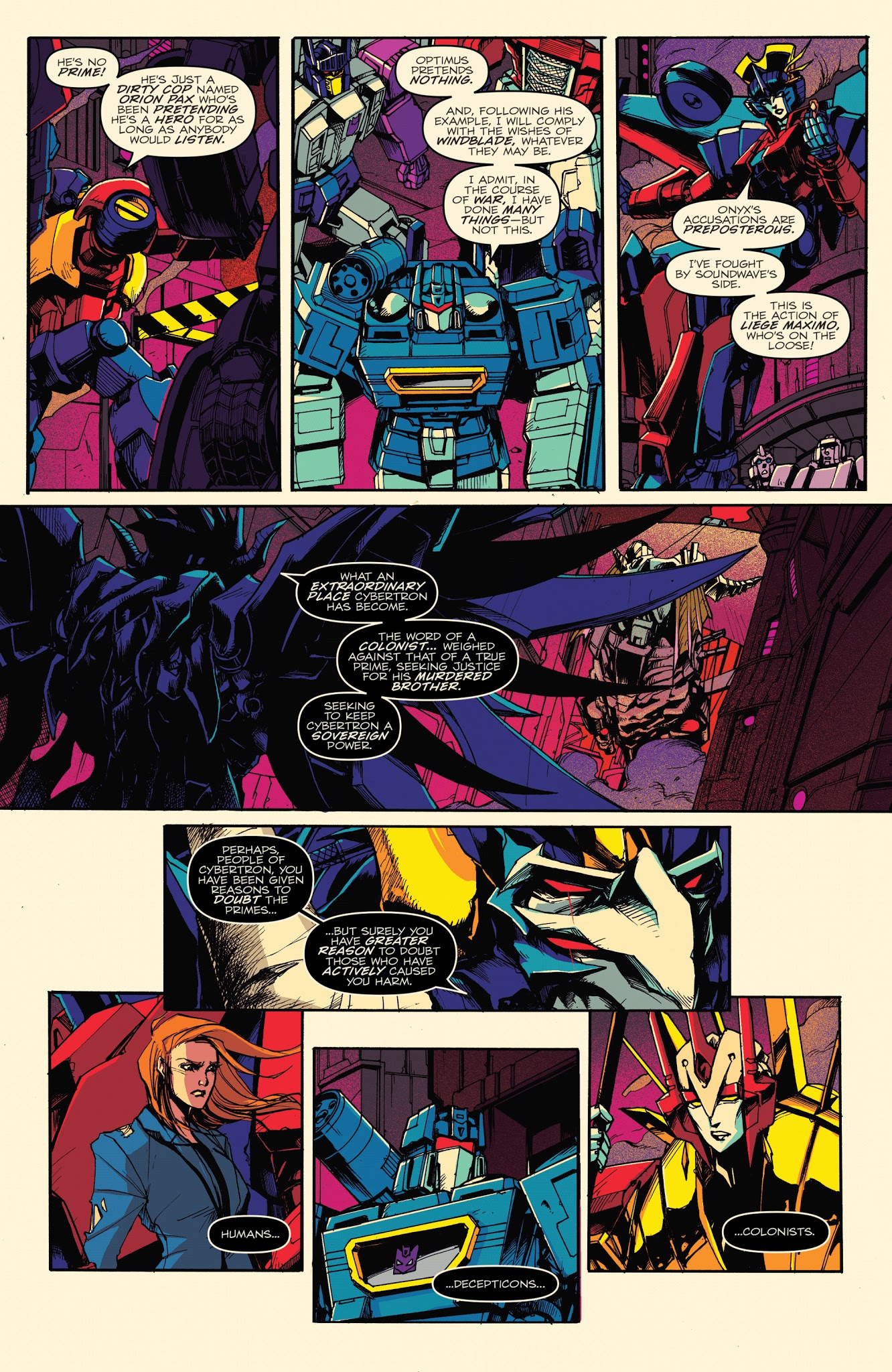 Read online Optimus Prime comic -  Issue #17 - 11