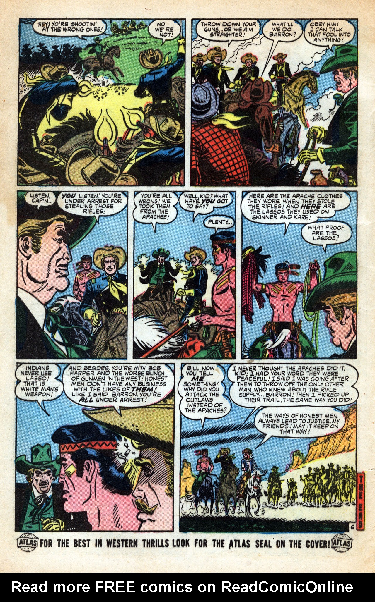 Read online Apache Kid comic -  Issue #15 - 32