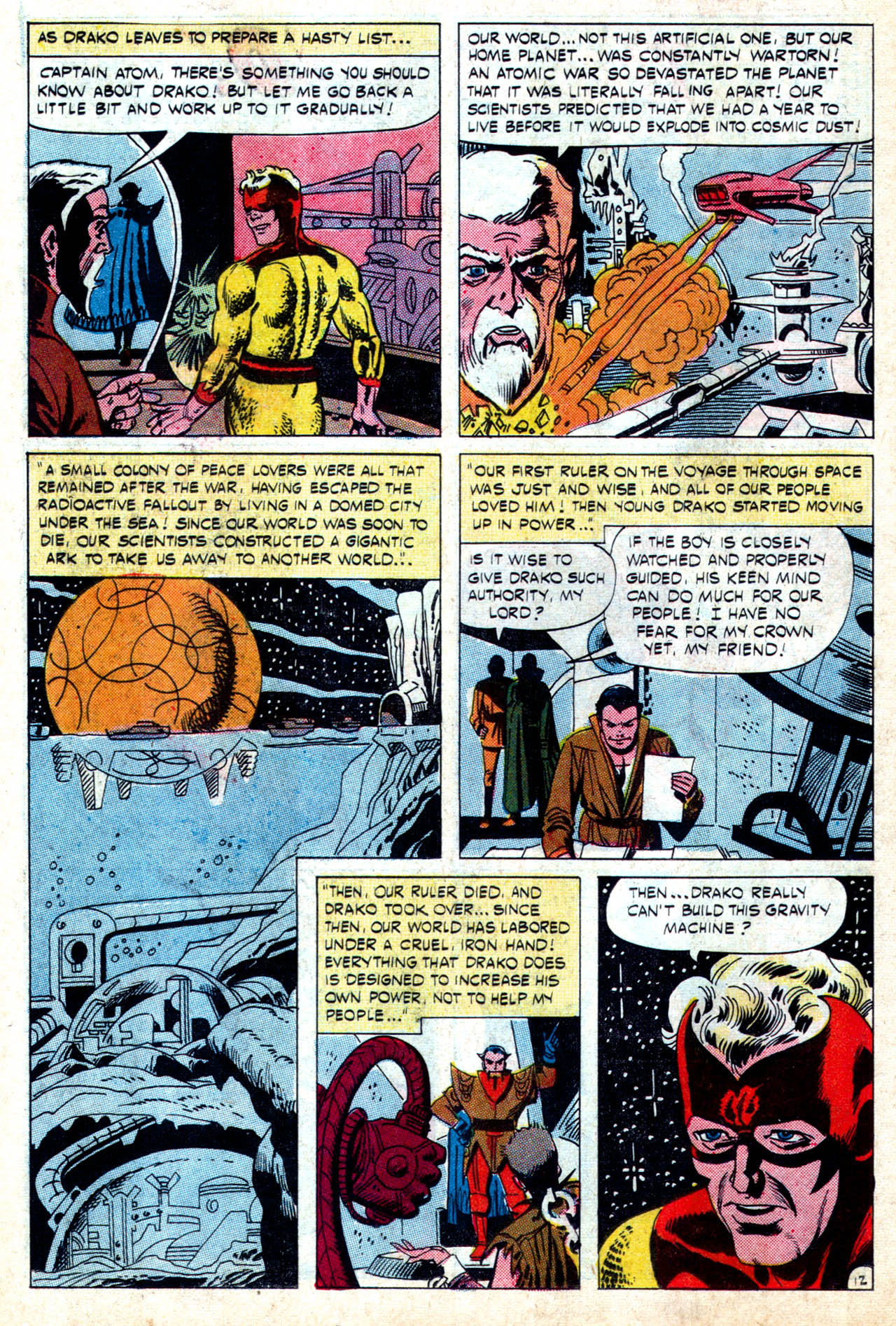 Read online Captain Atom (1965) comic -  Issue #80 - 18