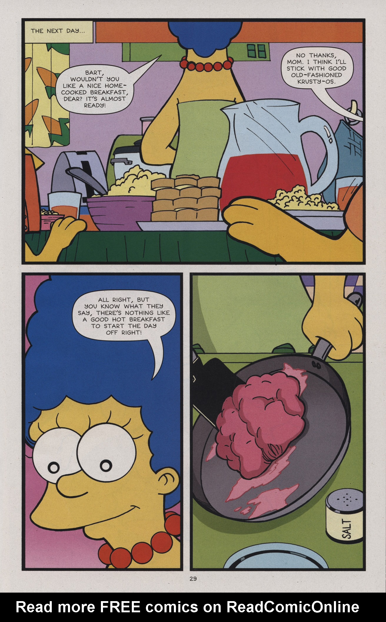 Read online Treehouse of Horror comic -  Issue #17 - 30