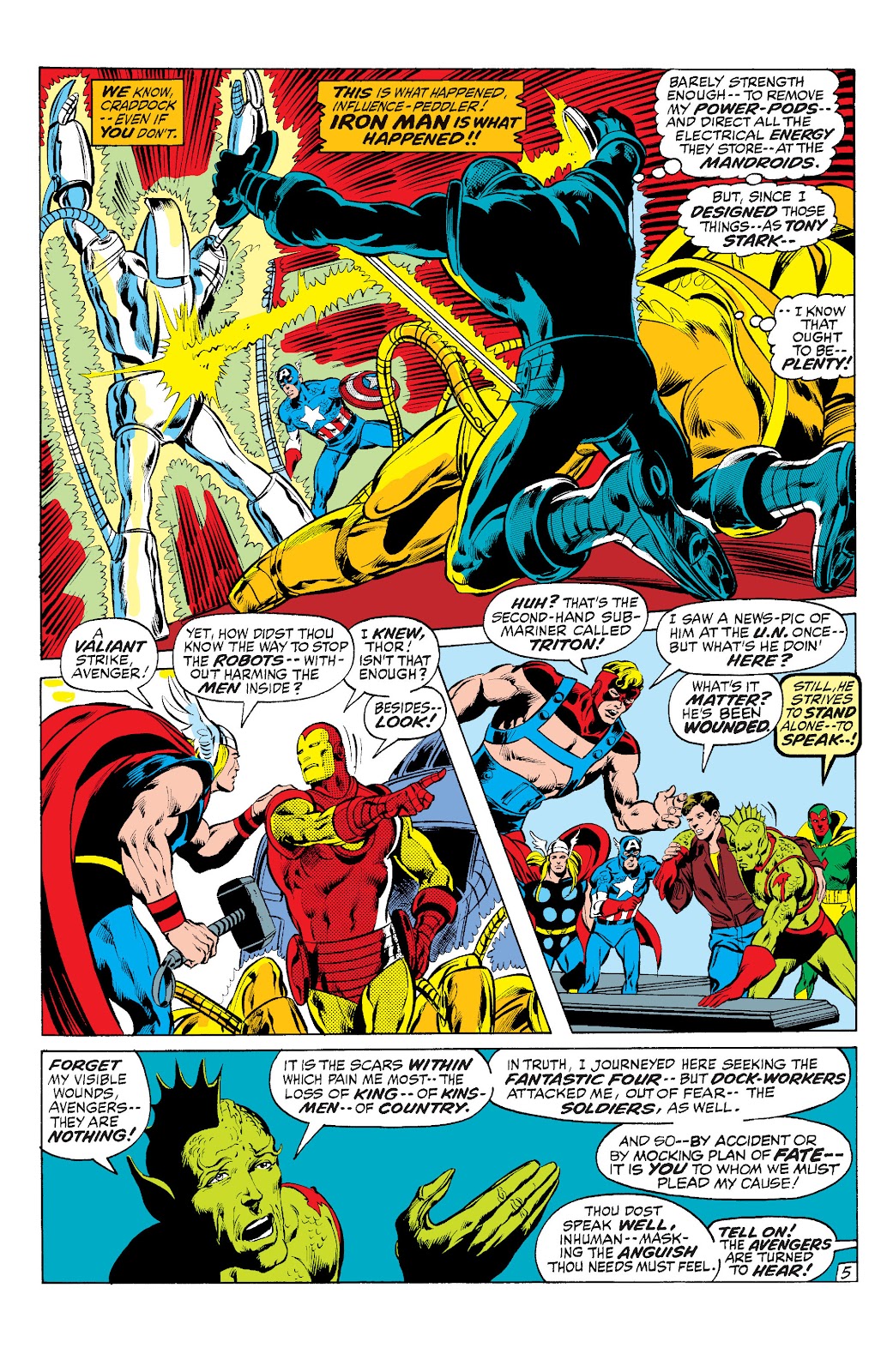 Marvel Masterworks: The Avengers issue TPB 10 (Part 2) - Page 56