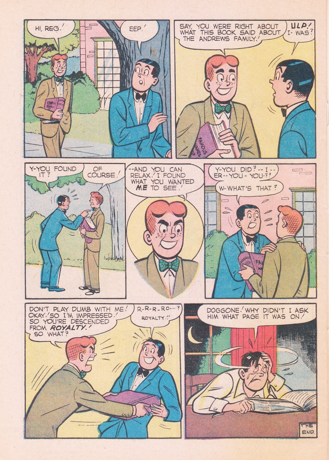 Read online Pep Comics comic -  Issue #143 - 34