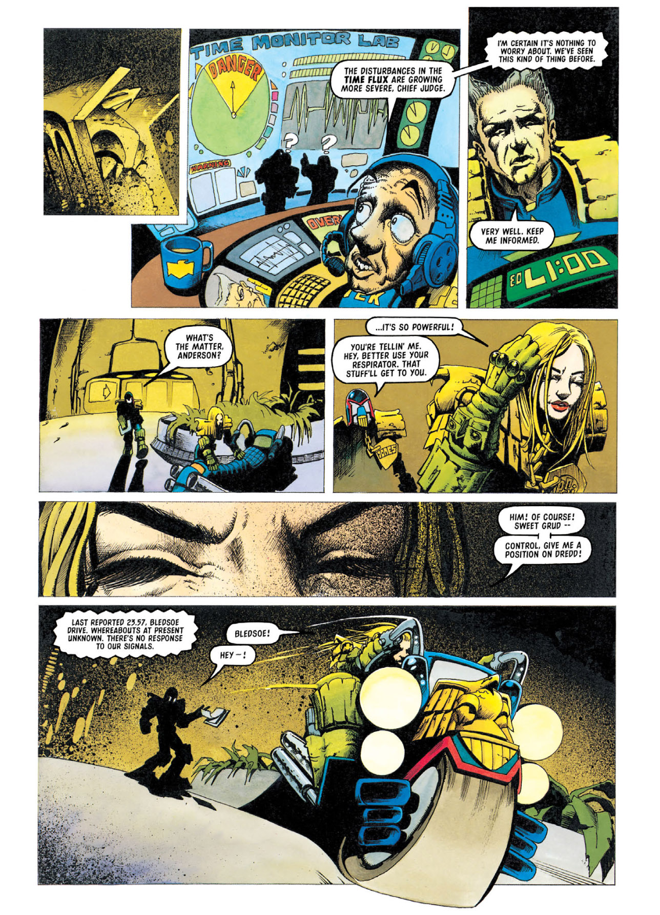 Read online Judge Dredd: The Complete Case Files comic -  Issue # TPB 27 - 166