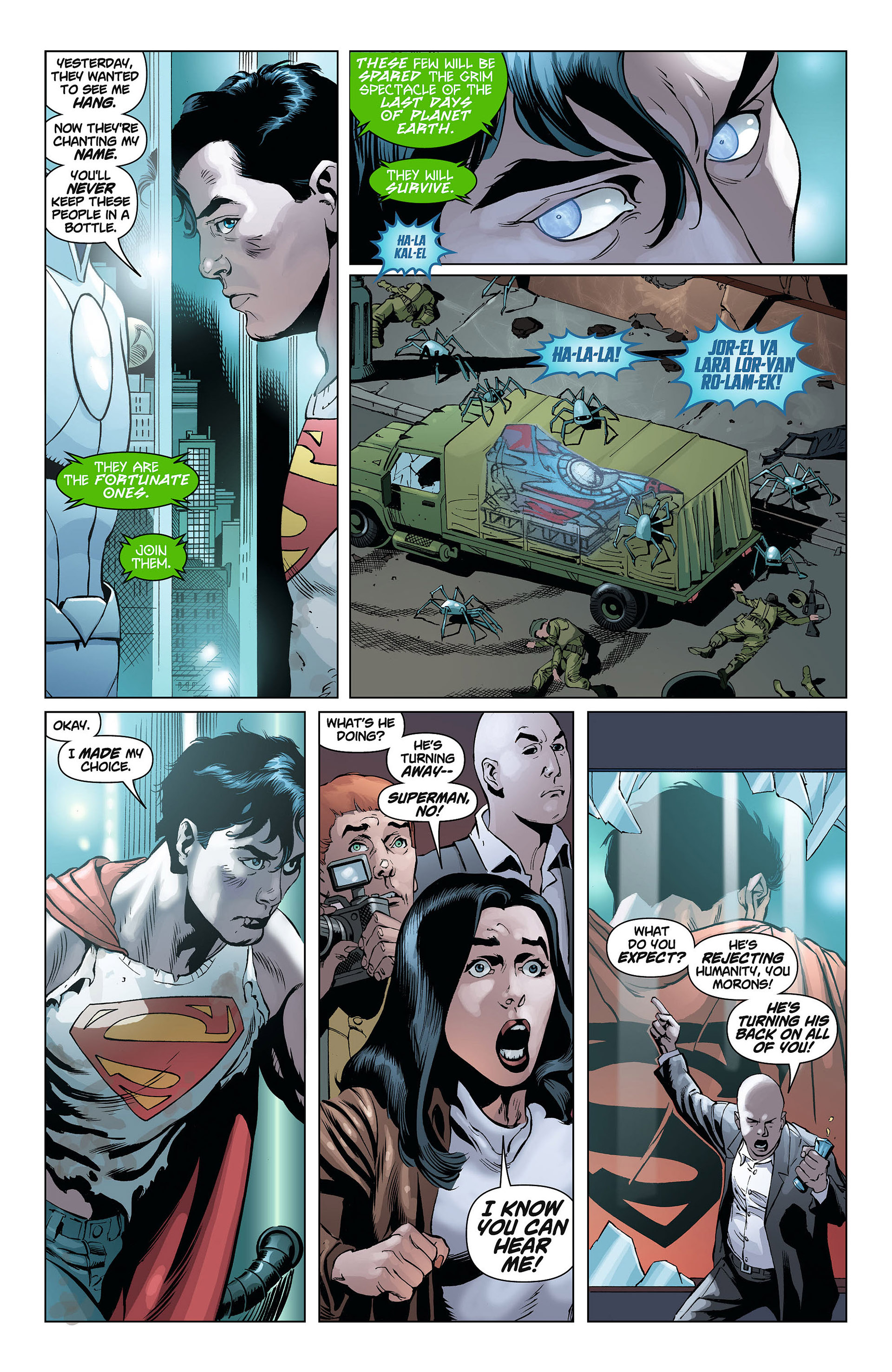 Read online Action Comics (2011) comic -  Issue #7 - 21