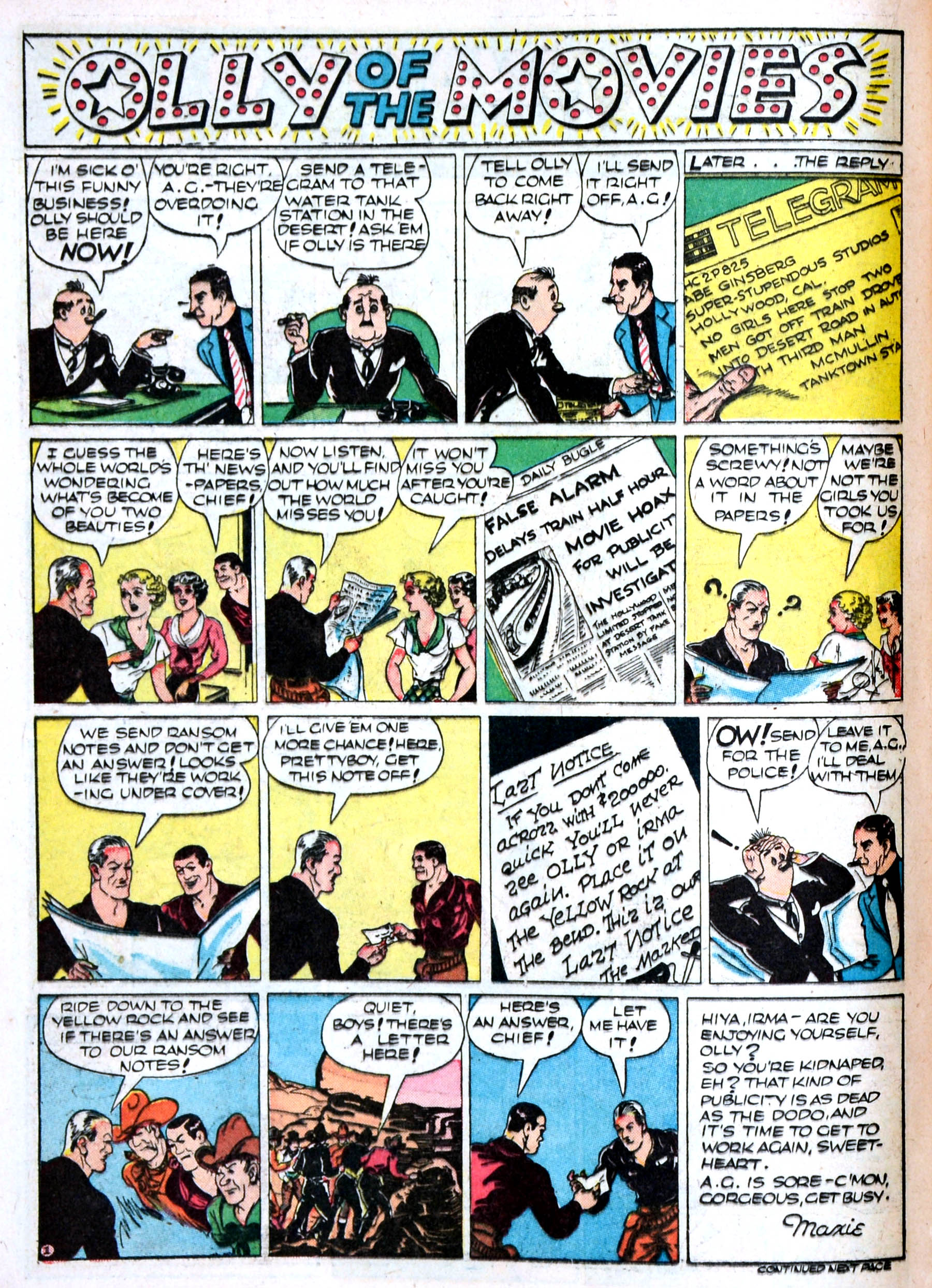 Read online Famous Funnies comic -  Issue #73 - 43