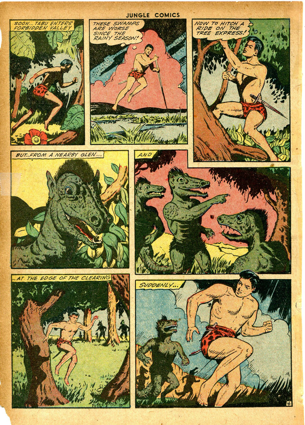 Read online Jungle Comics comic -  Issue #58 - 26