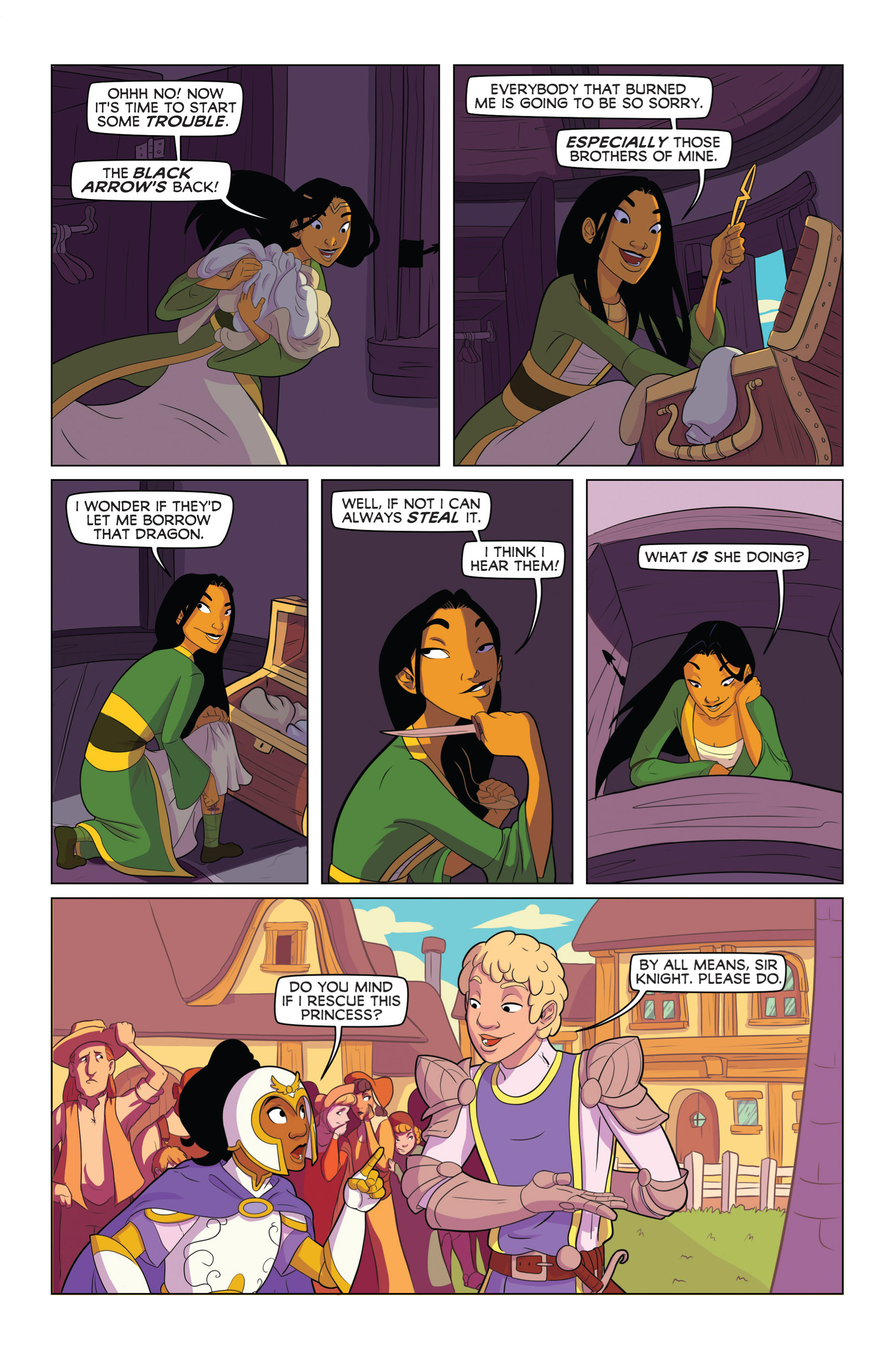 Read online Princeless: The Pirate Princess comic -  Issue # Full - 9