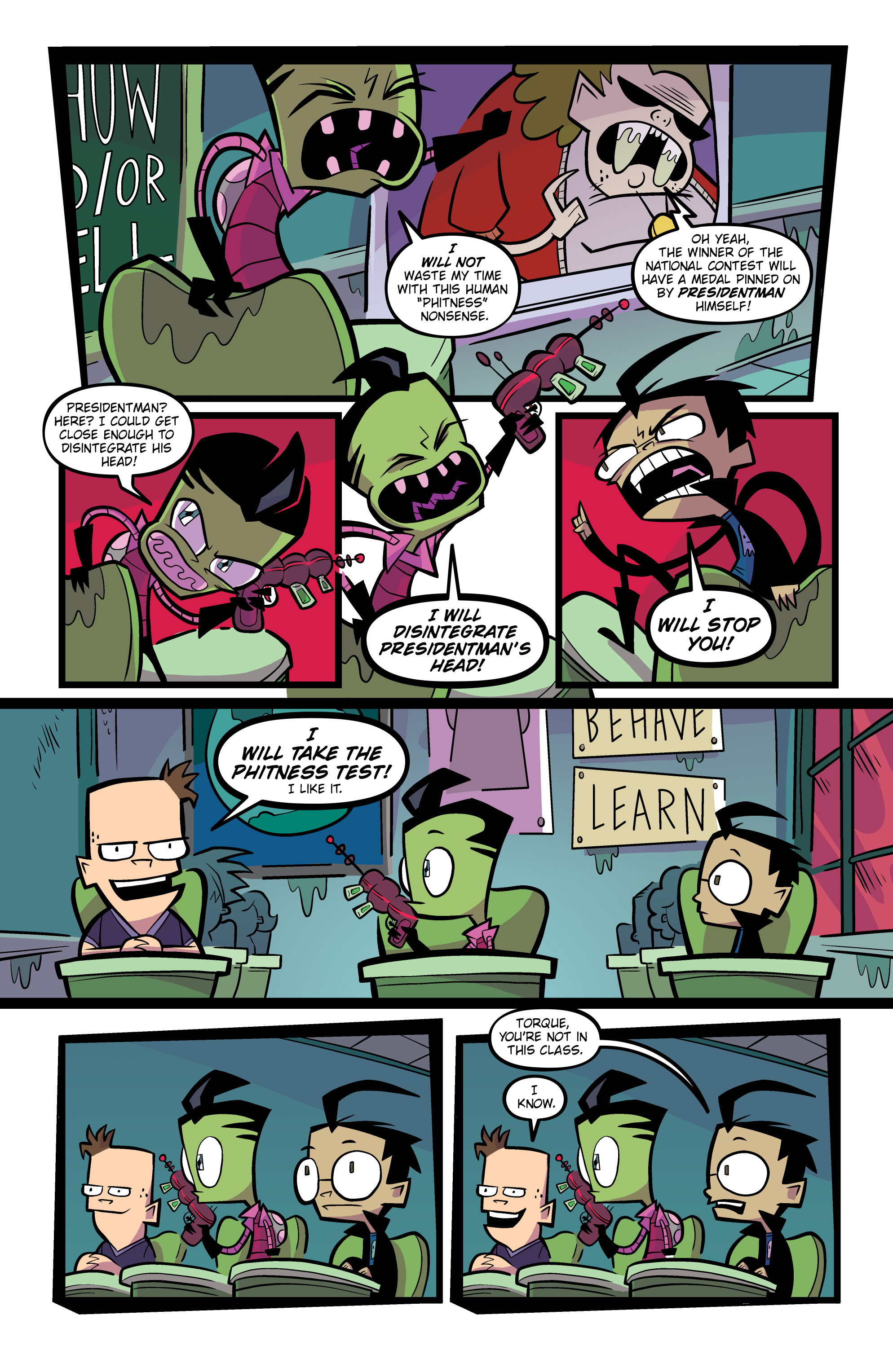 Read online Invader Zim comic -  Issue # _TPB 7 - 12