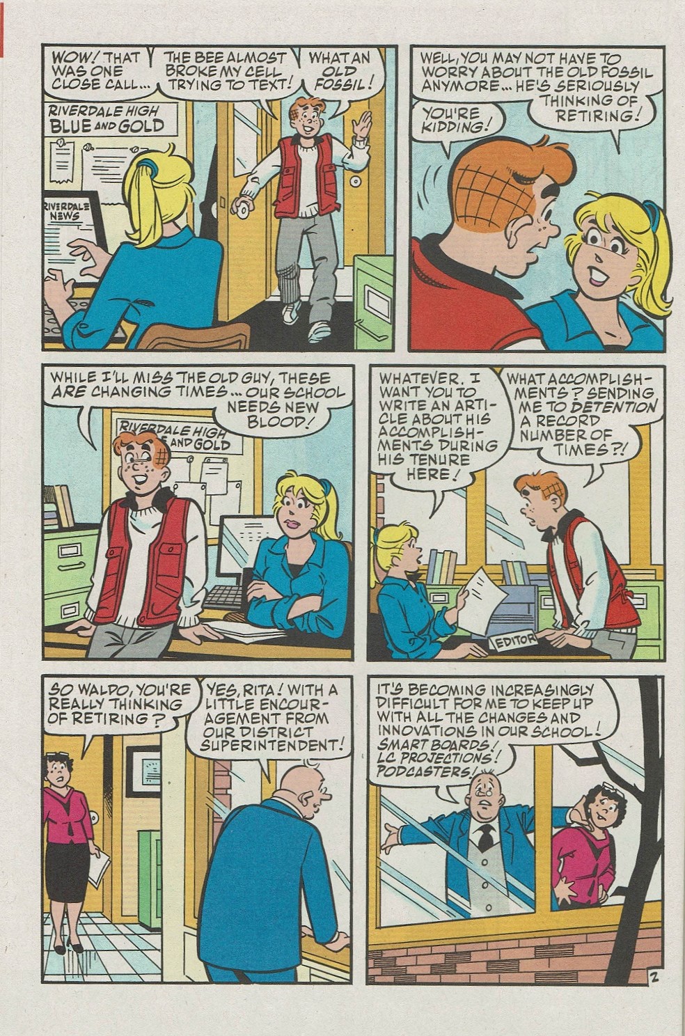 Read online Archie (1960) comic -  Issue #593 - 10