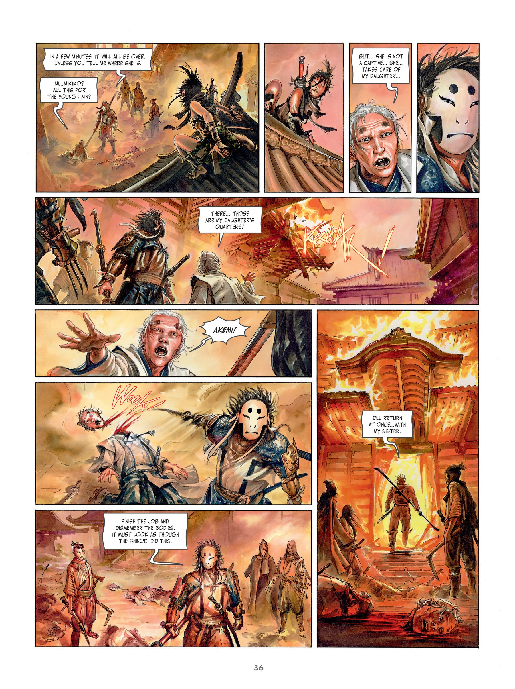 Read online The Mask of Fudo comic -  Issue #3 - 37