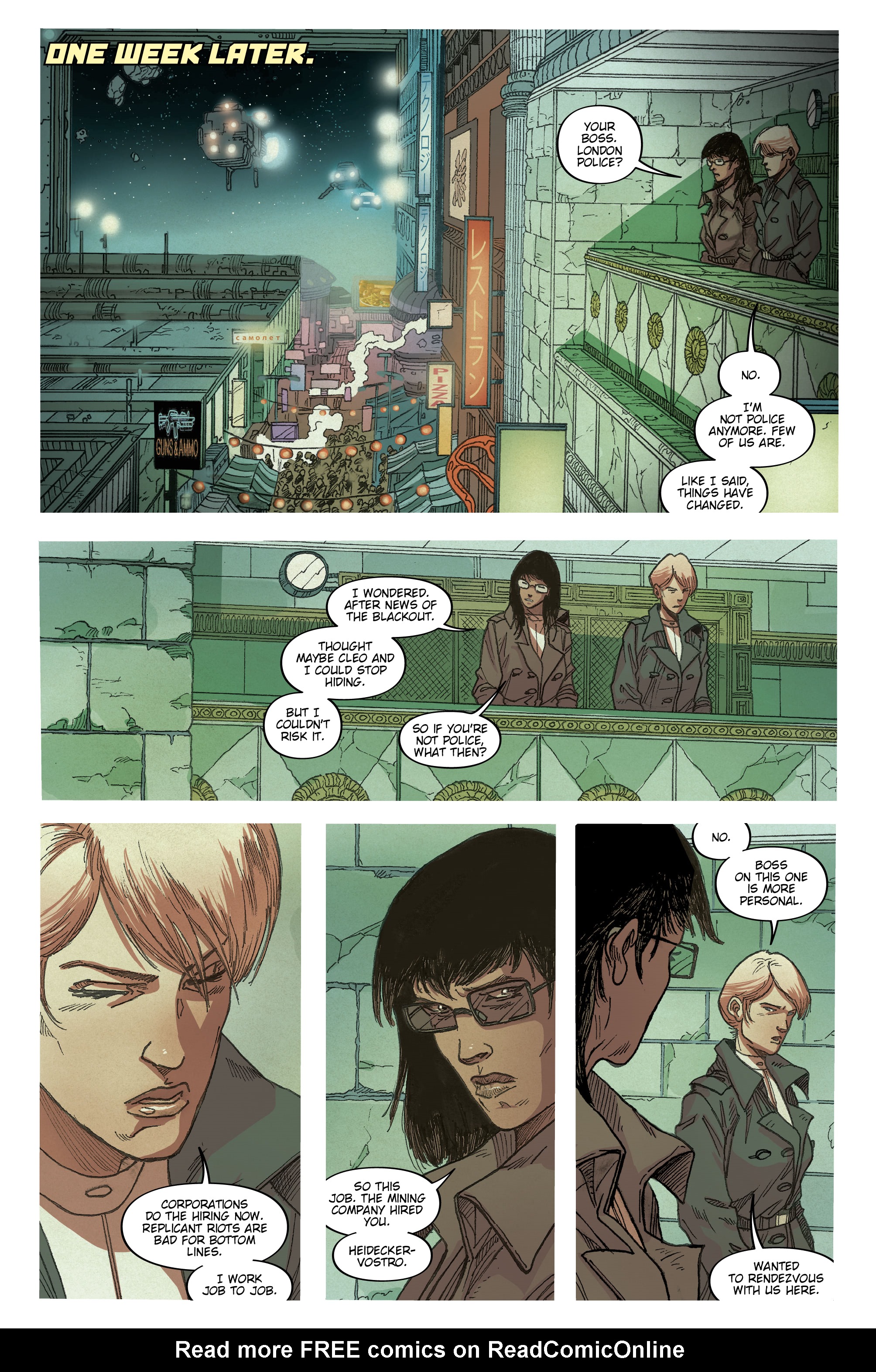 Read online Blade Runner 2019 comic -  Issue #7 - 26