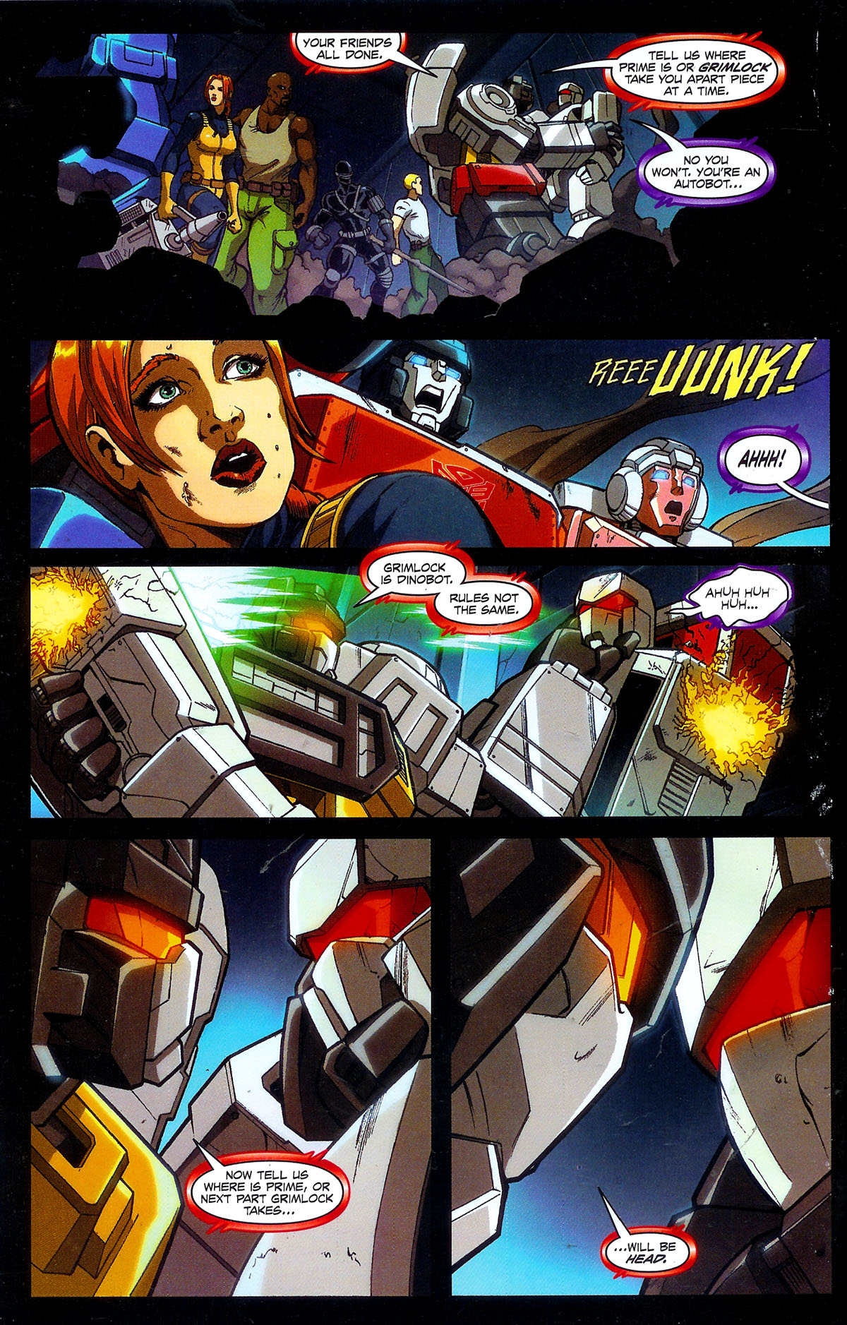 Read online G.I. Joe vs. The Transformers III: The Art of War comic -  Issue #5 - 10