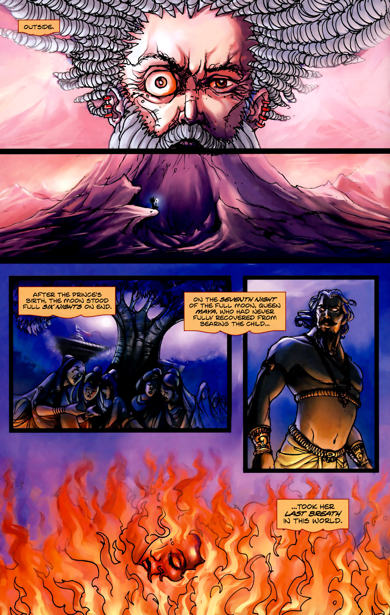 Read online Deepak Chopra's Buddha: A Story of Enlightenment comic -  Issue #1 - 16