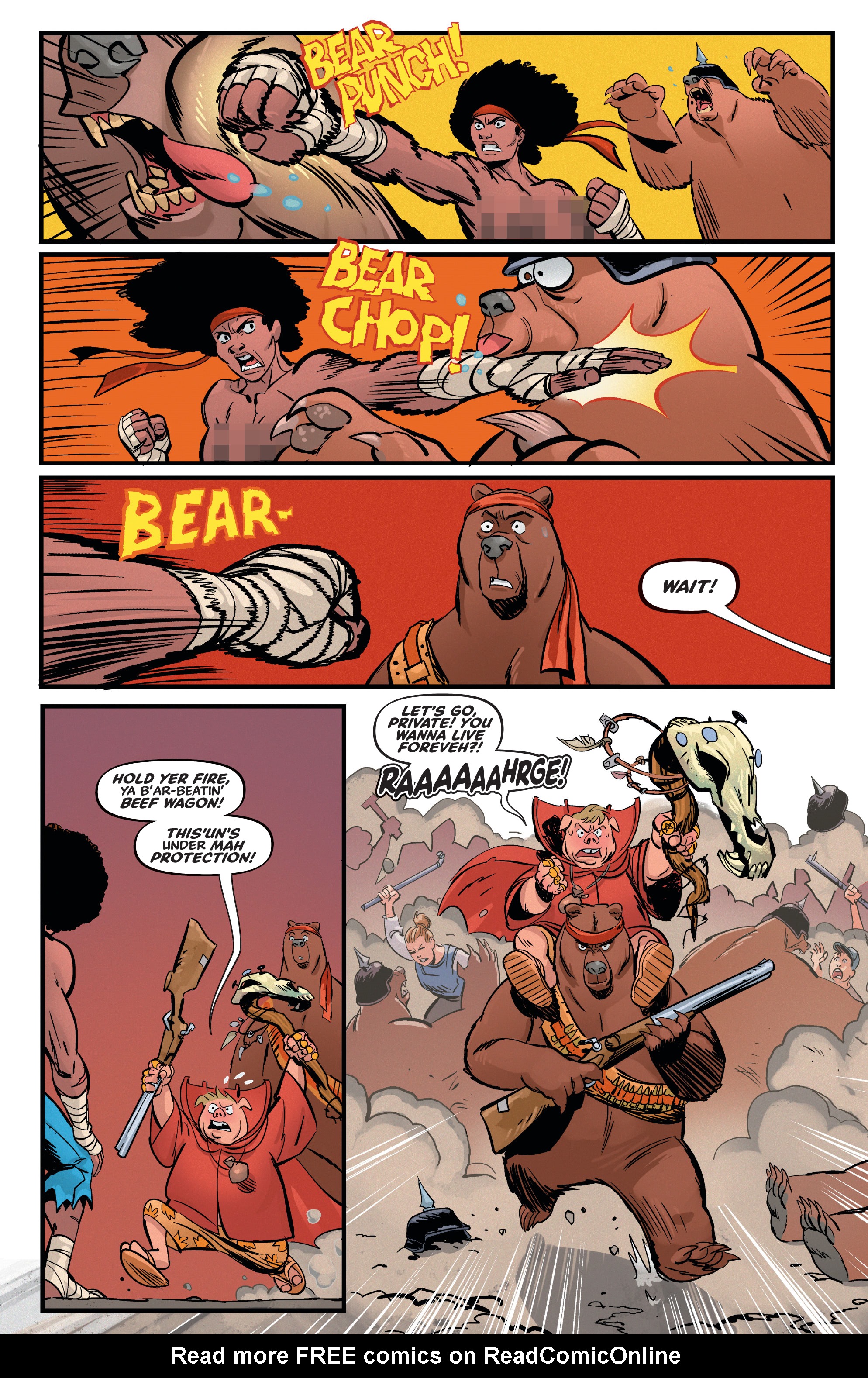 Read online Shirtless Bear-Fighter! 2 comic -  Issue #7 - 7