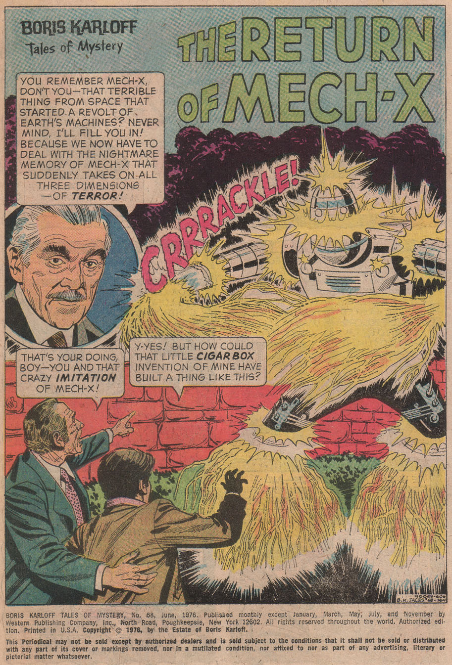 Read online Boris Karloff Tales of Mystery comic -  Issue #68 - 3