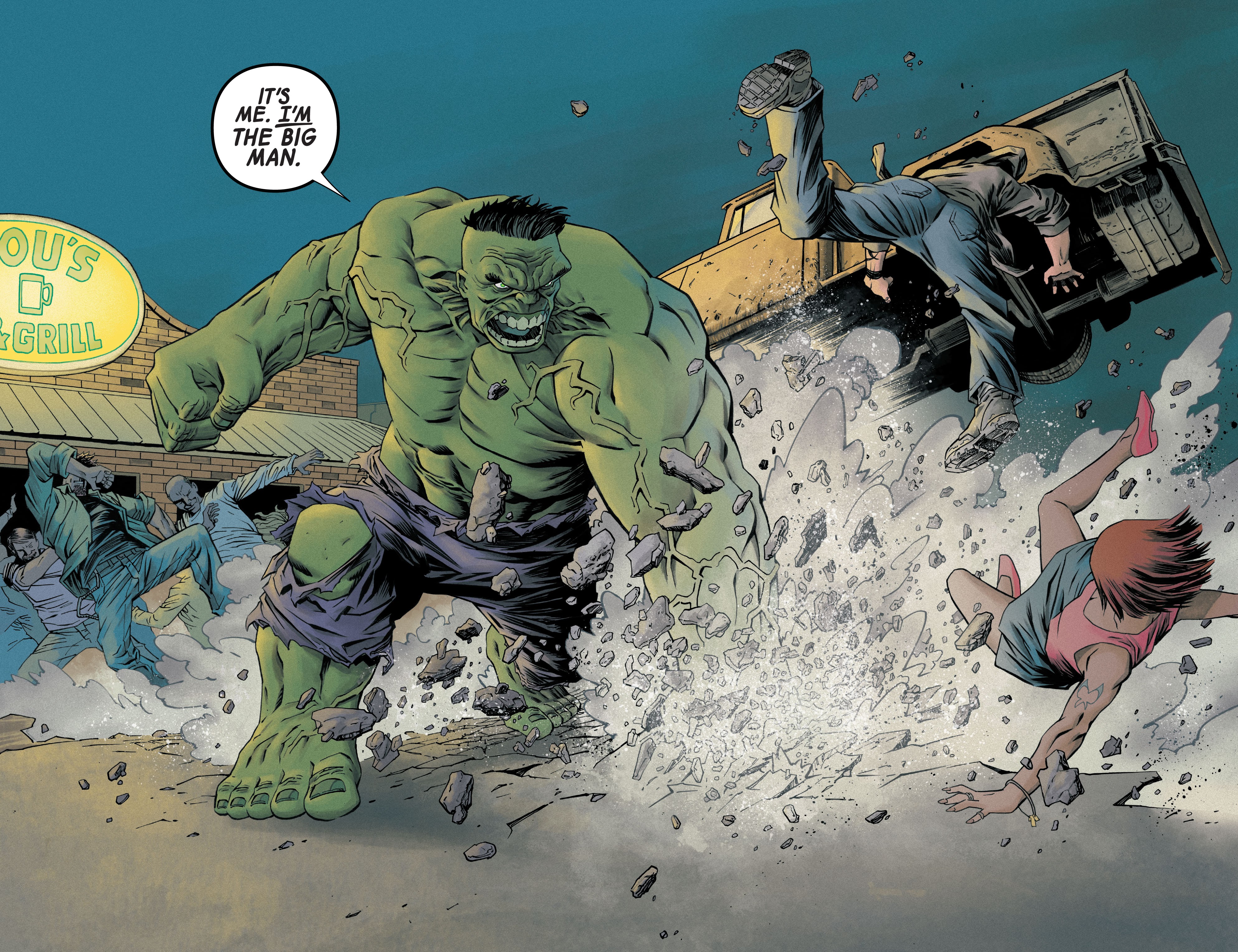 Read online Immortal Hulk: Great Power (2021) comic -  Issue # TPB - 77