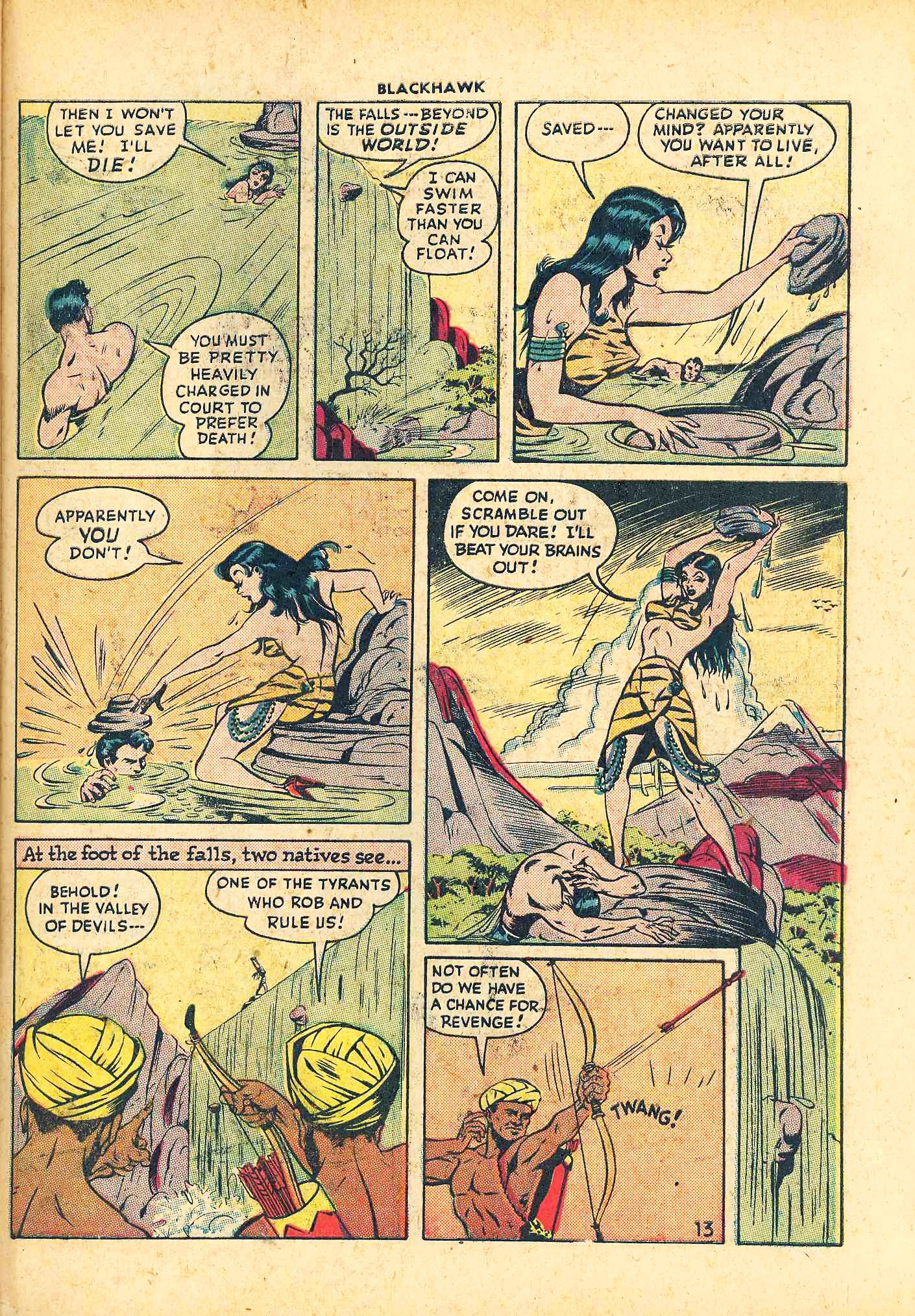Read online Blackhawk (1957) comic -  Issue #11 - 49