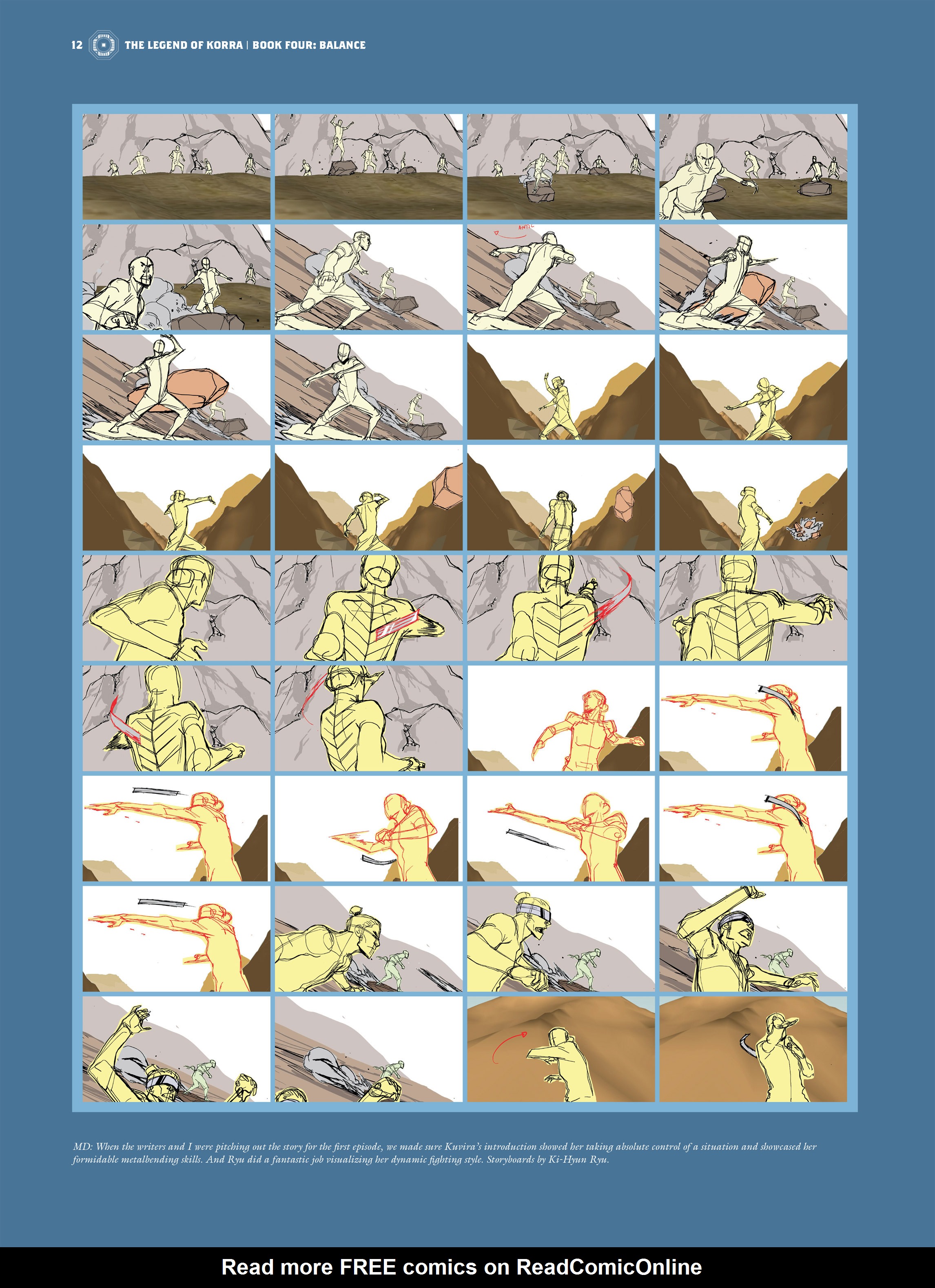 Read online The Legend of Korra: The Art of the Animated Series comic -  Issue # TPB 4 - 12