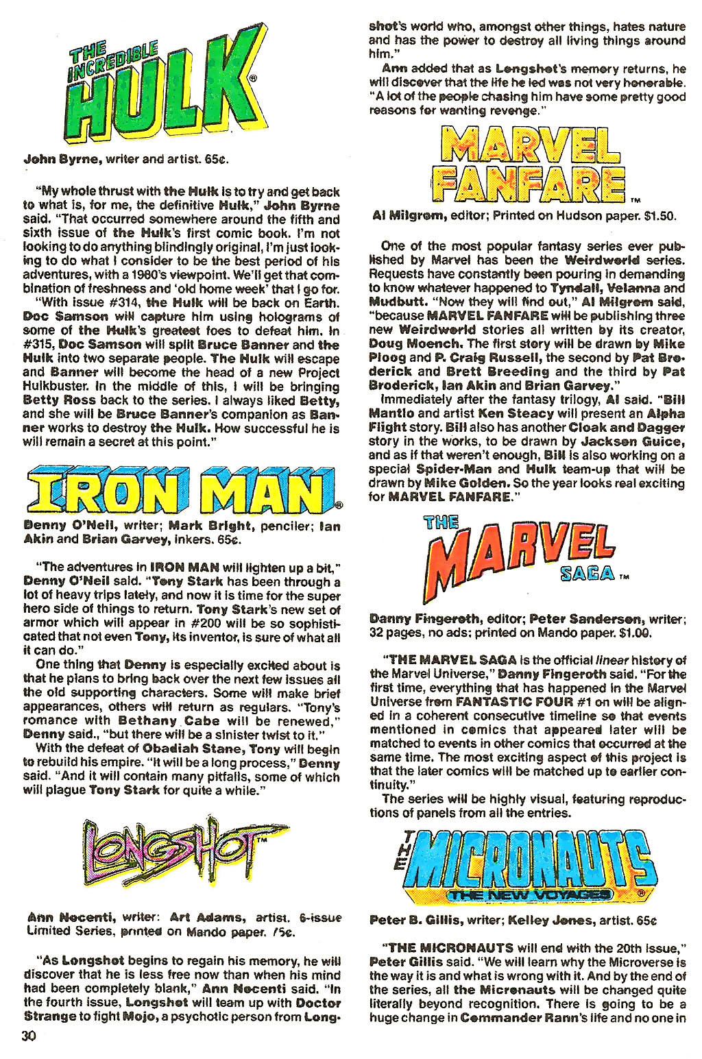Read online Marvel Age comic -  Issue # _Annual 1 - 33