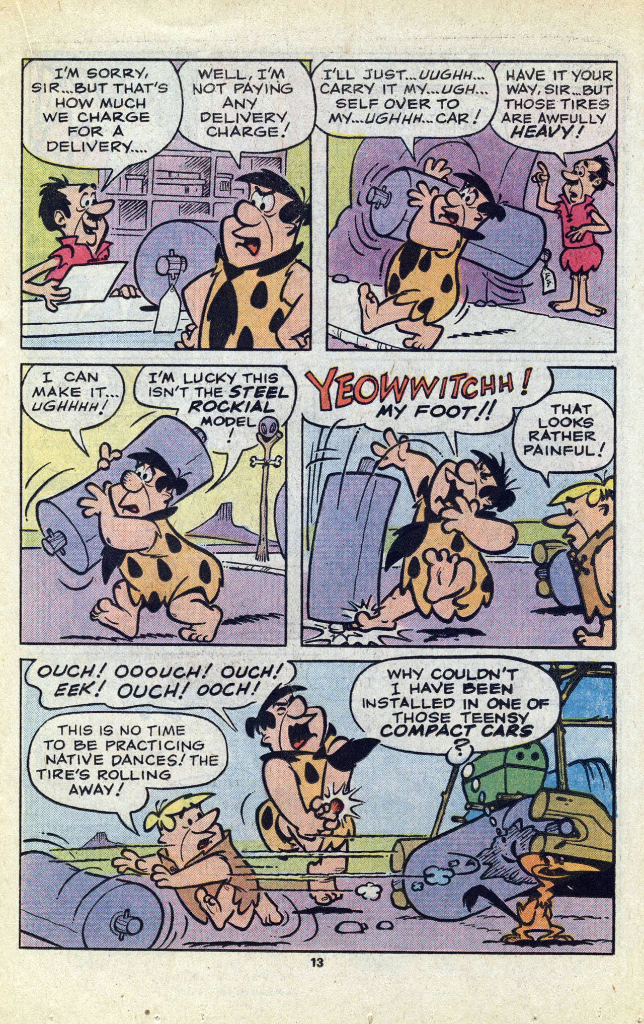Read online The Flintstones (1977) comic -  Issue #6 - 15