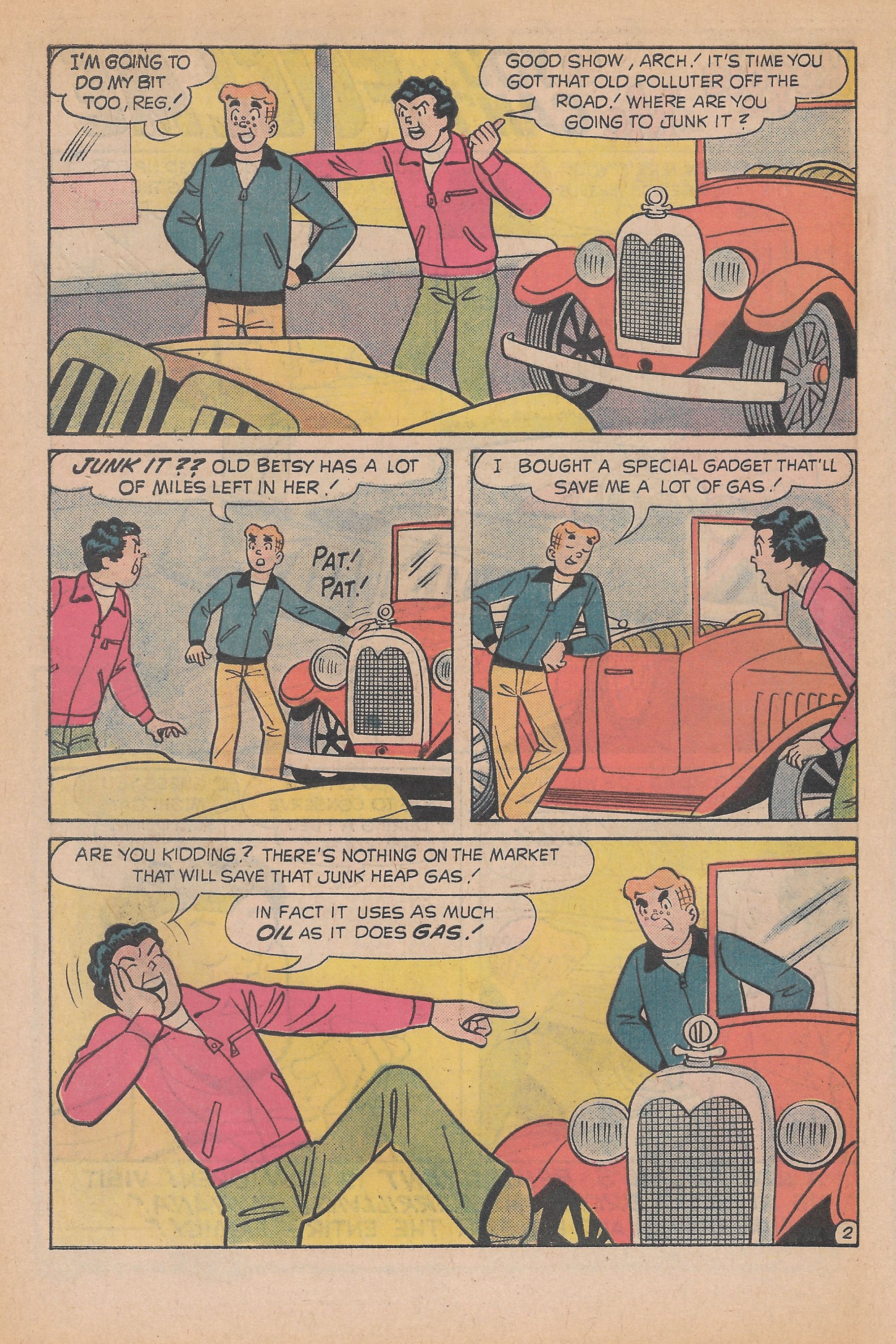 Read online Reggie and Me (1966) comic -  Issue #76 - 30