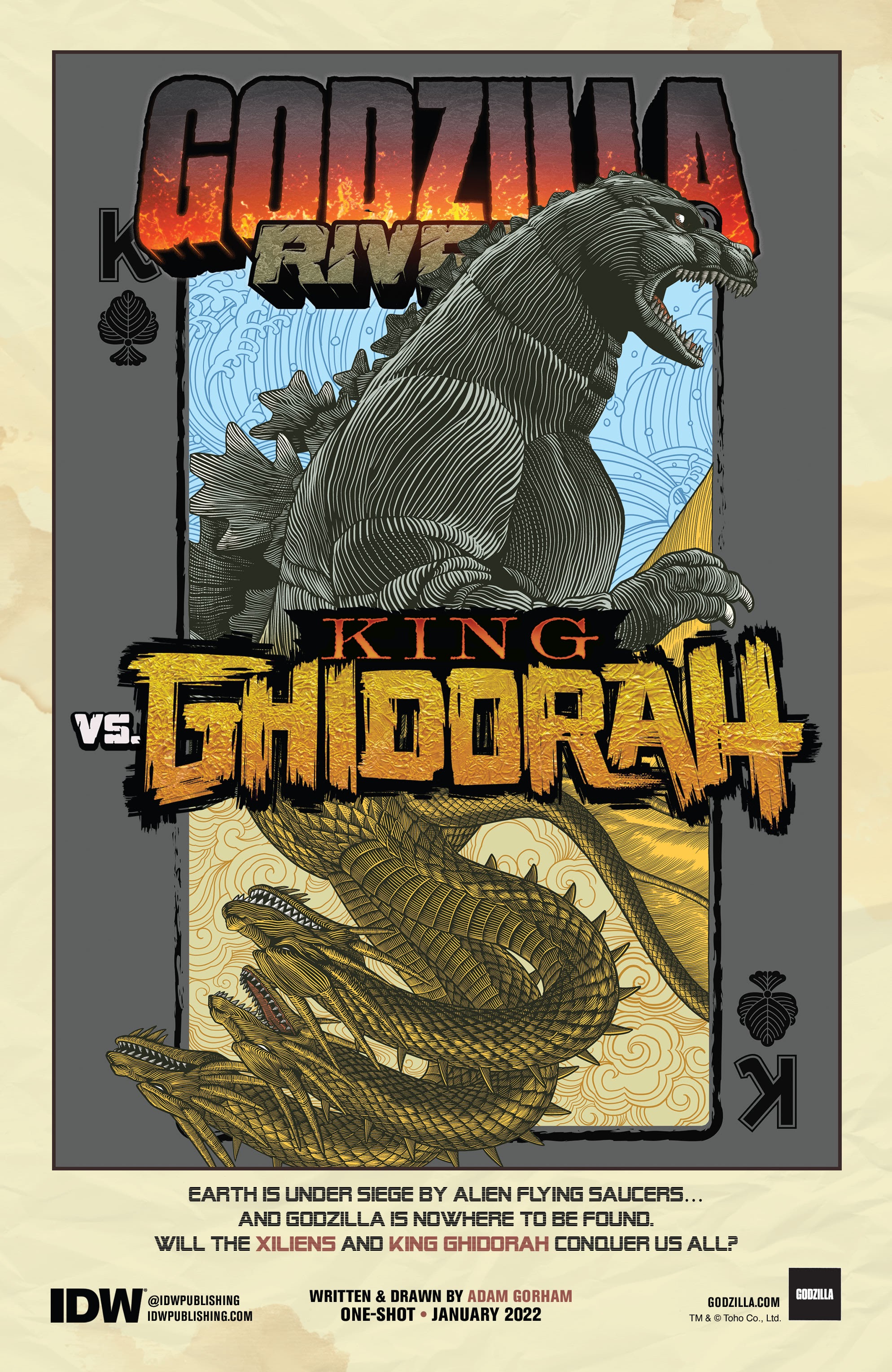 Read online Godzilla Rivals comic -  Issue # Vs. Mothra - 46