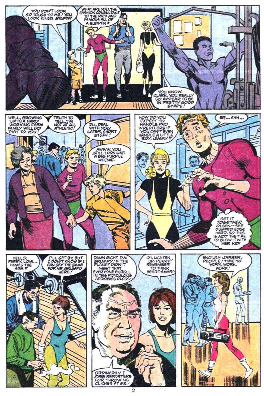 Read online Adventures of Superman (1987) comic -  Issue #458 - 3