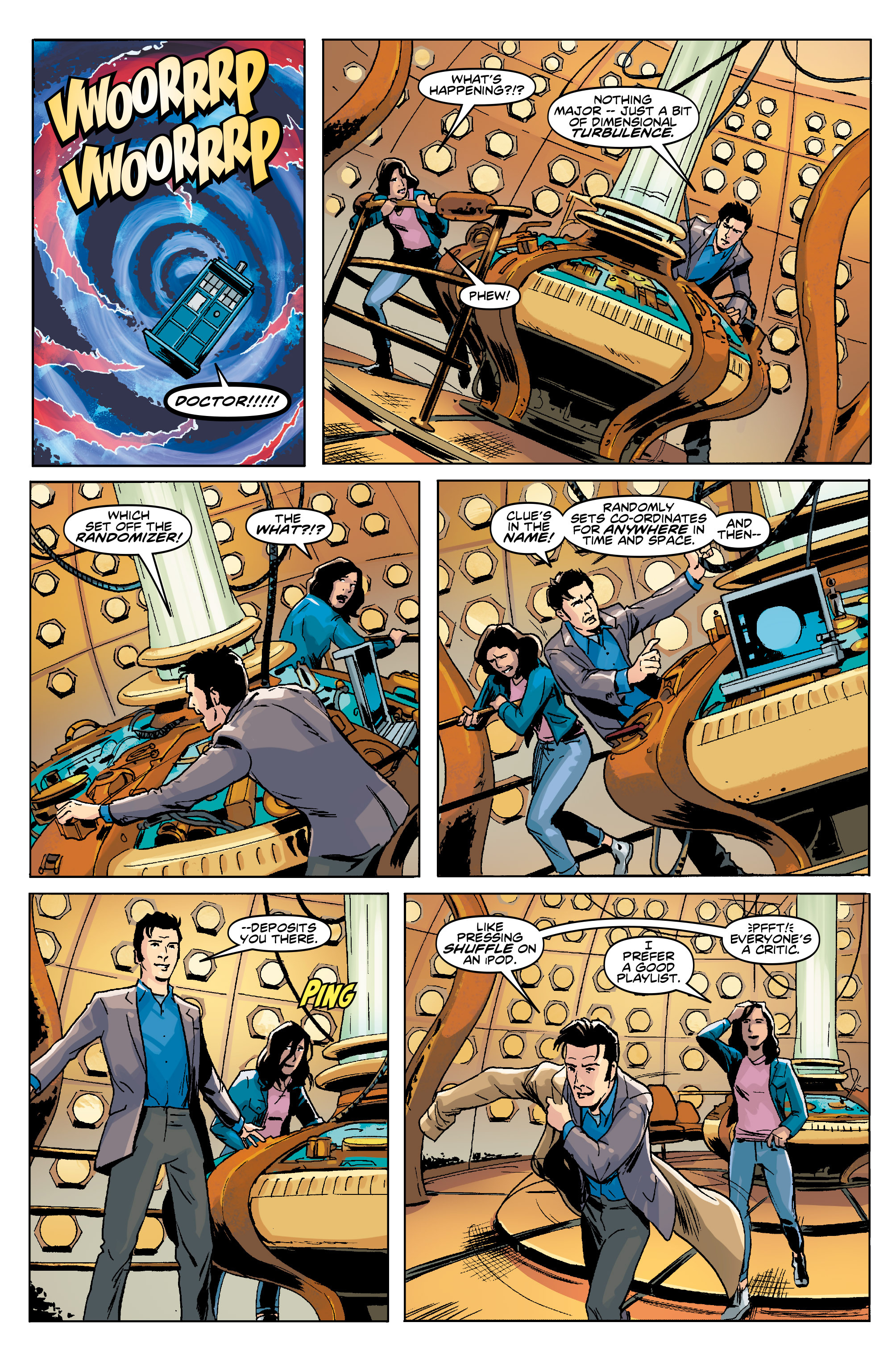 Read online Doctor Who: The Tenth Doctor Year Three comic -  Issue #5 - 7