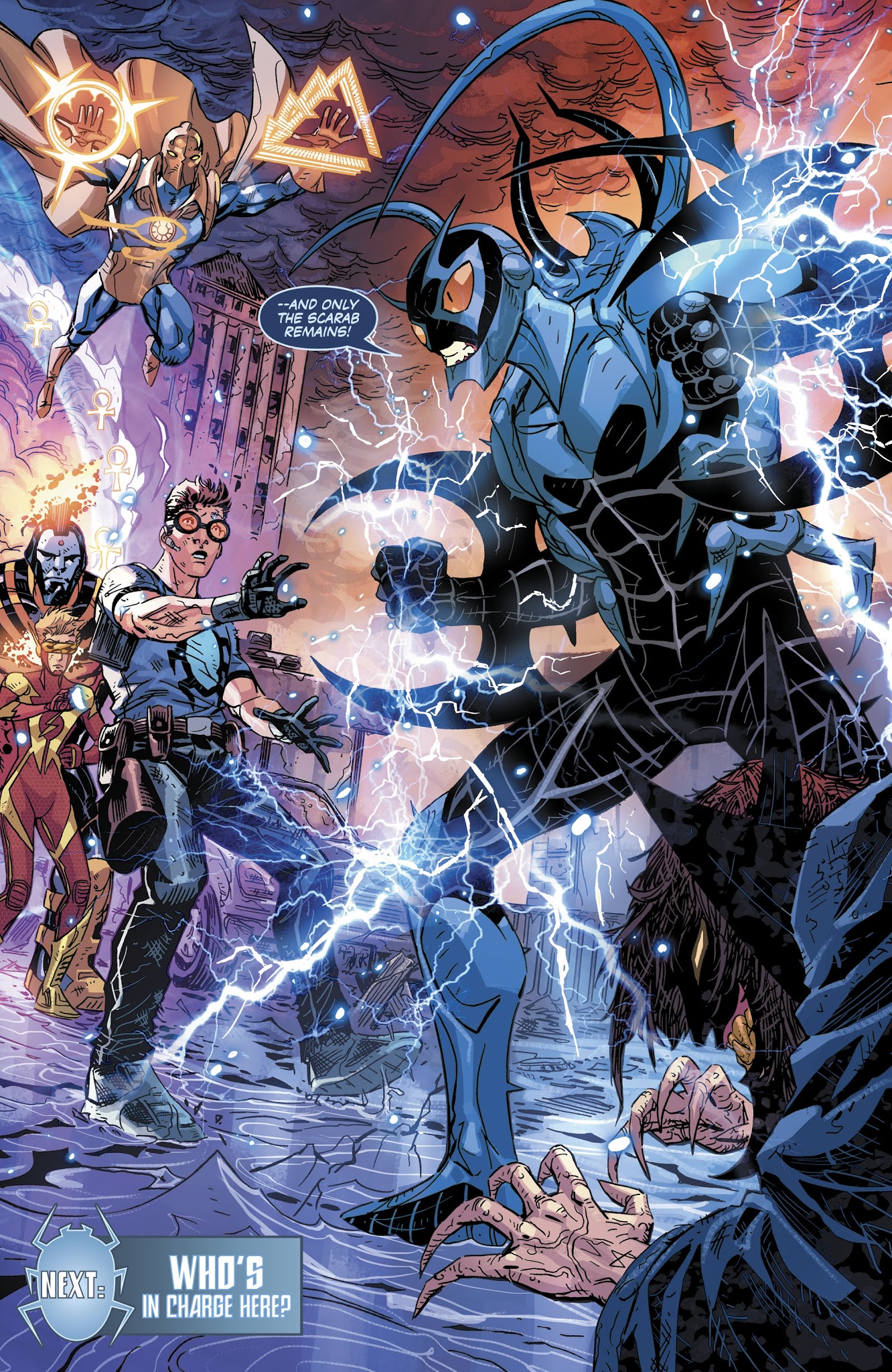 Read online Blue Beetle (2016) comic -  Issue #10 - 22