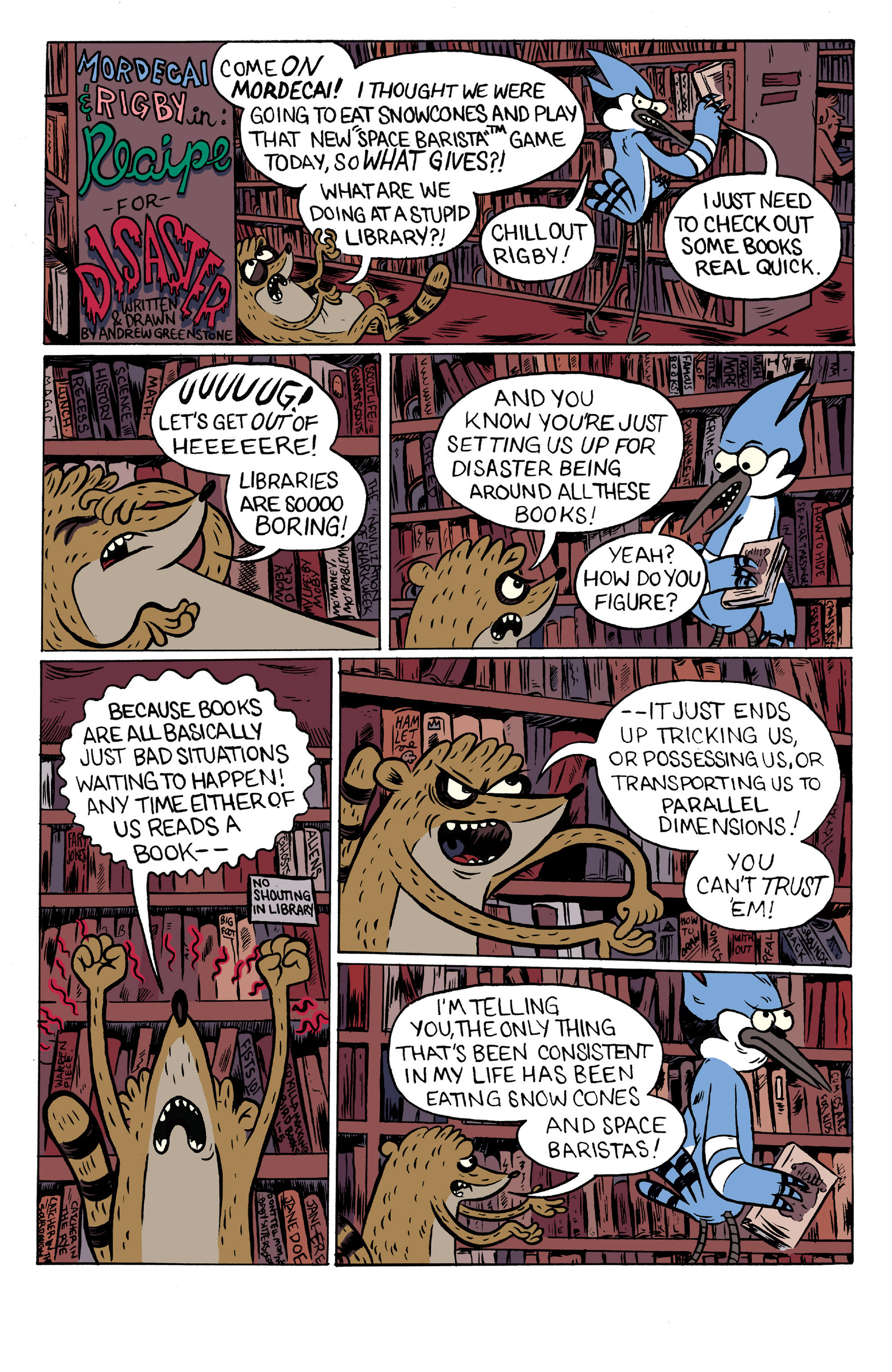 Read online Regular Show comic -  Issue #24 - 18