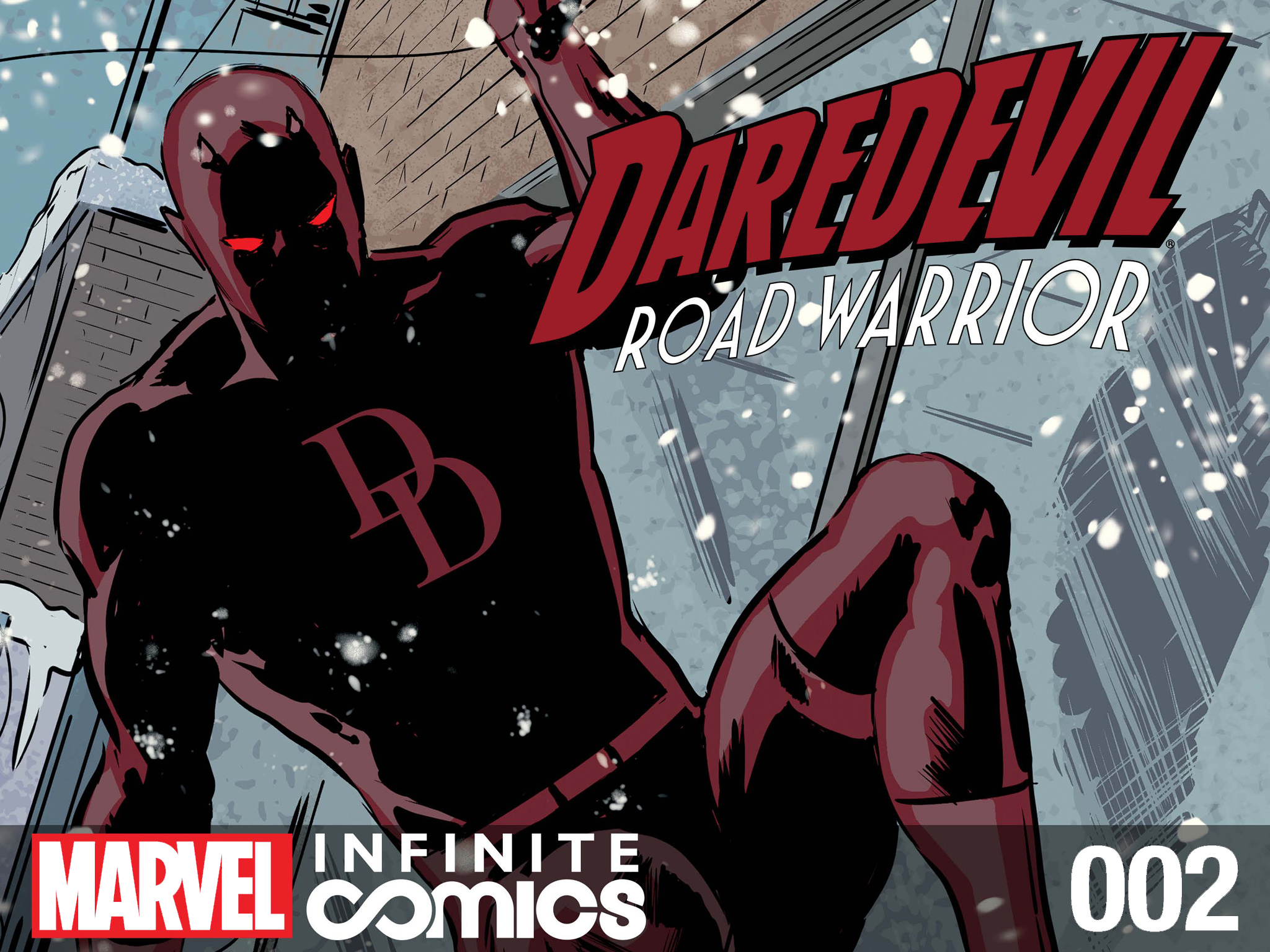 Read online Daredevil: Road Warrior (Infinite Comics) comic -  Issue #2 - 1