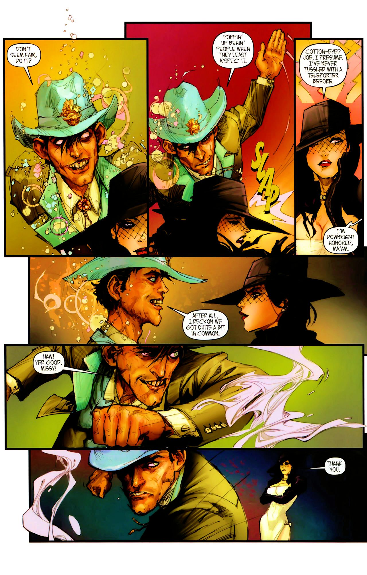 Read online Madame Mirage comic -  Issue #4 - 19