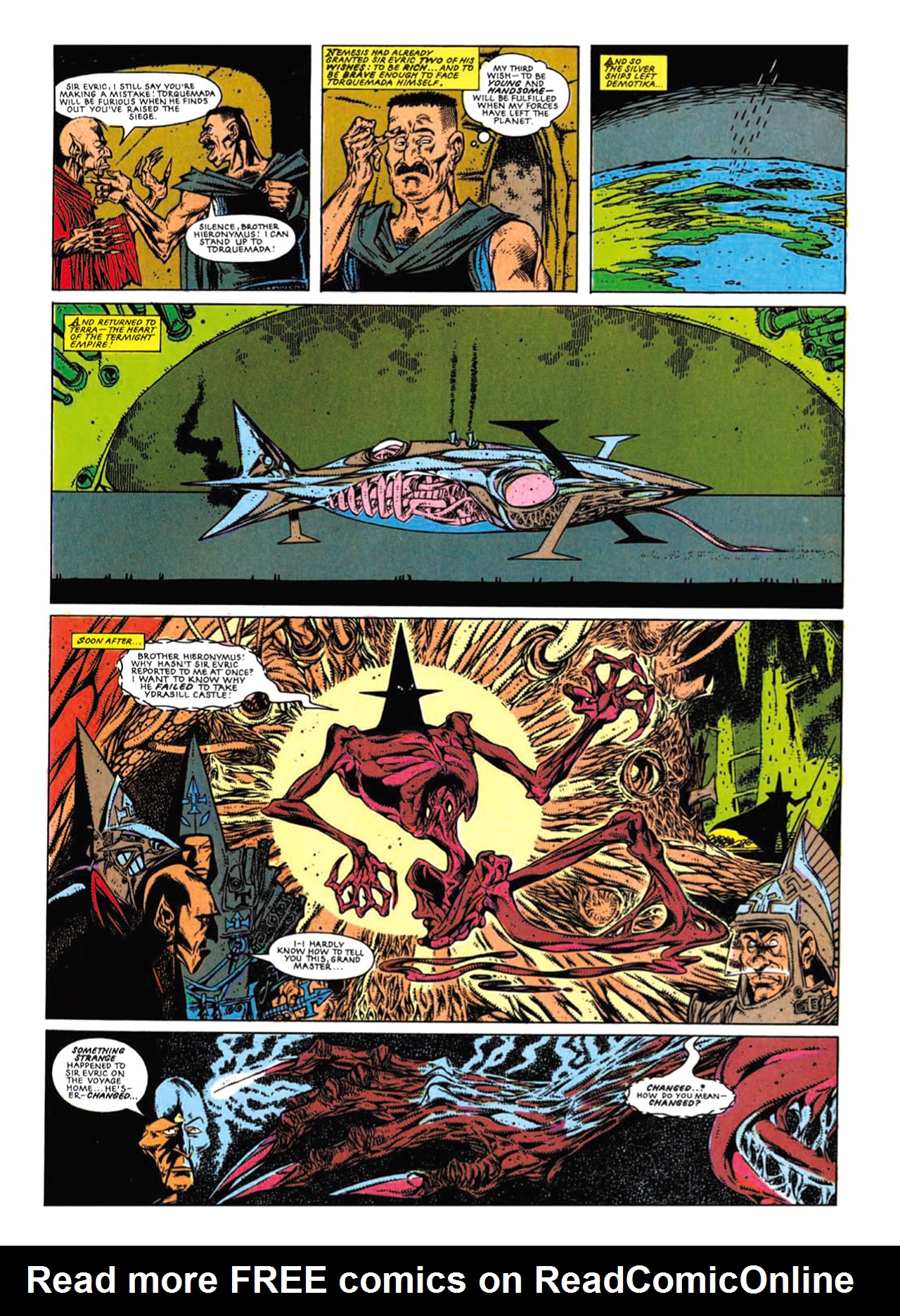 Read online Nemesis The Warlock comic -  Issue # TPB Deviant Edition - 206