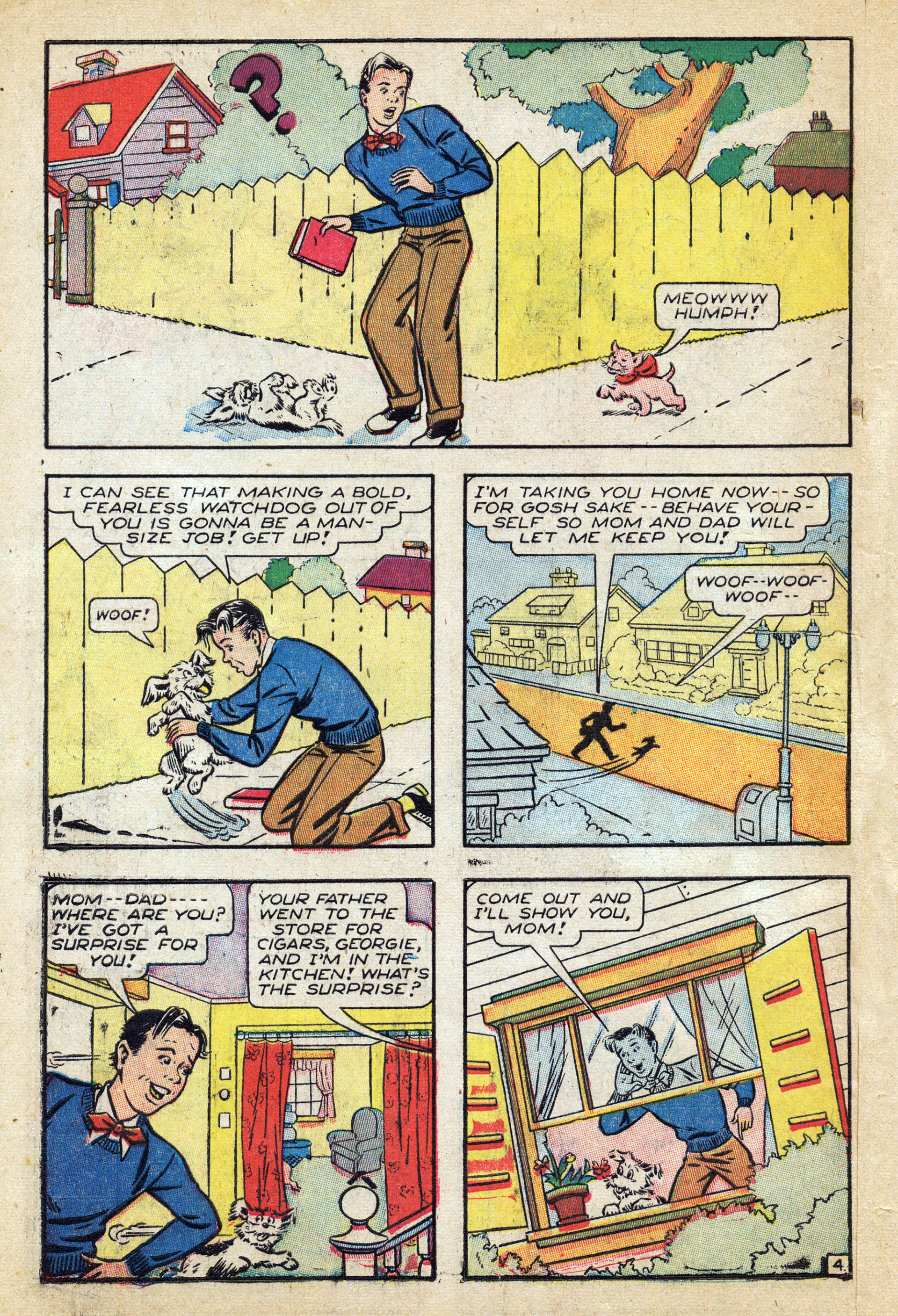 Read online Georgie Comics (1945) comic -  Issue #1 - 6