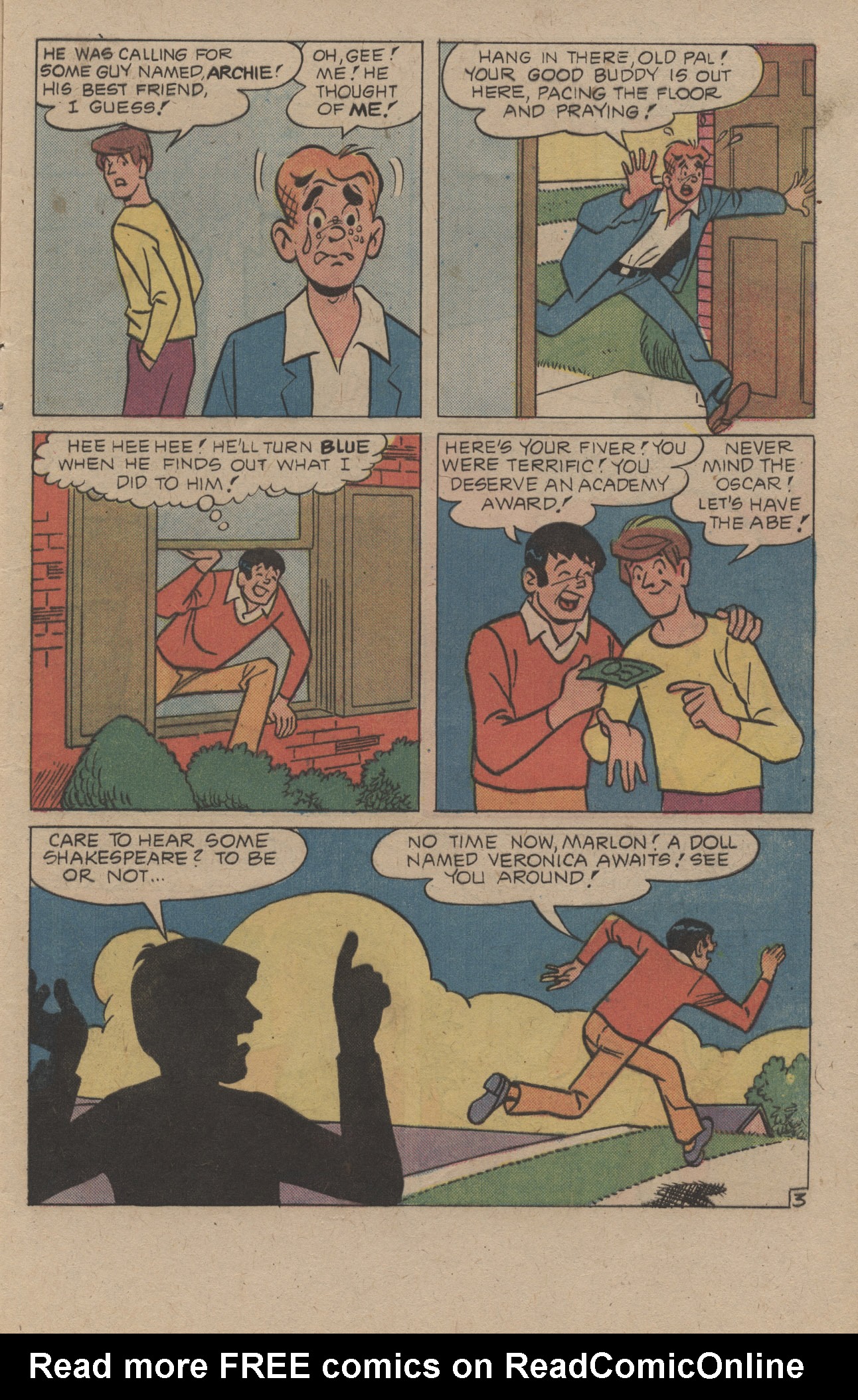 Read online Reggie and Me (1966) comic -  Issue #92 - 5