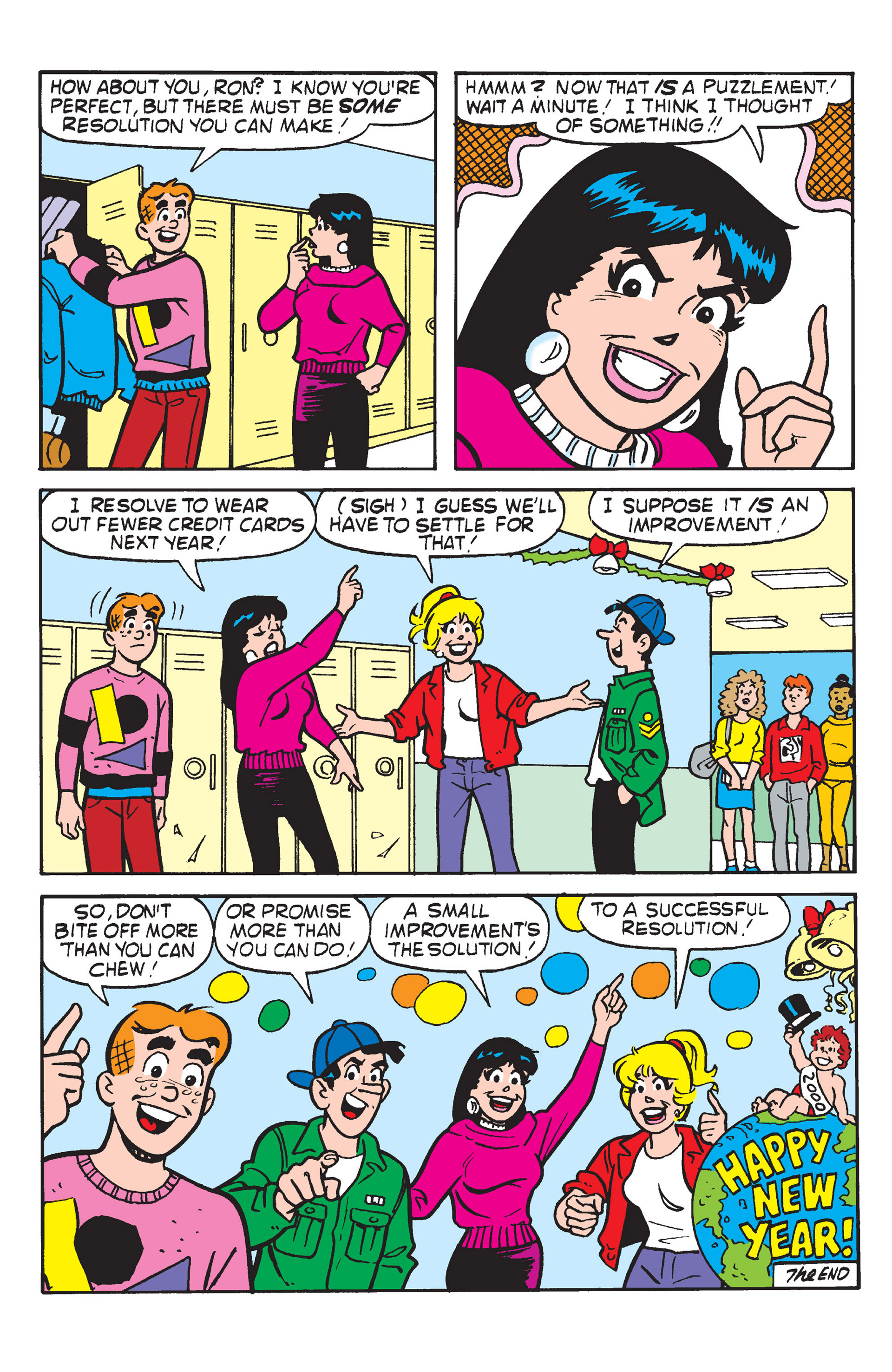Read online Betty & Veronica New Year's Resolutions comic -  Issue # TPB - 23