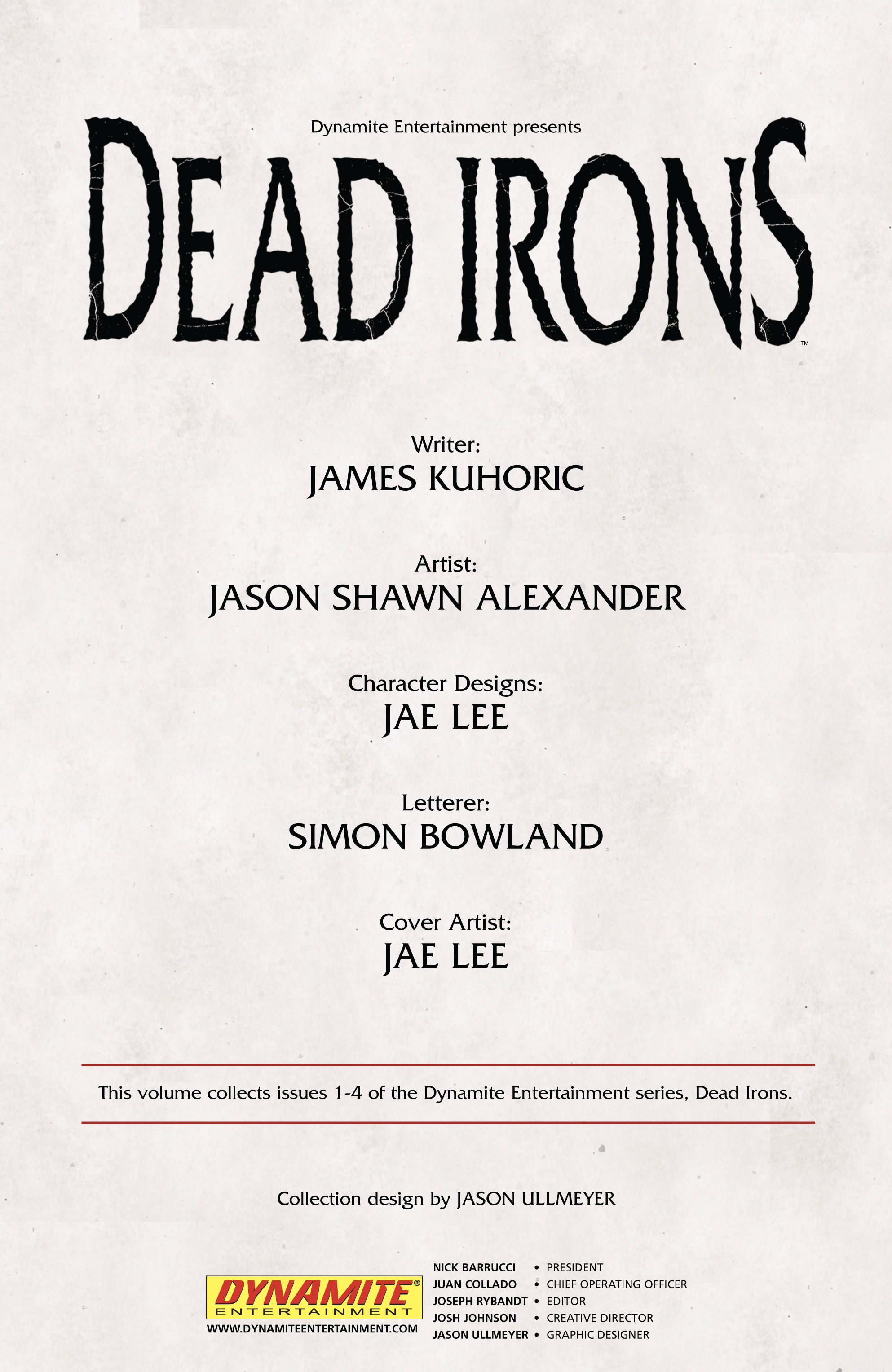 Read online Dead Irons comic -  Issue # TPB - 4