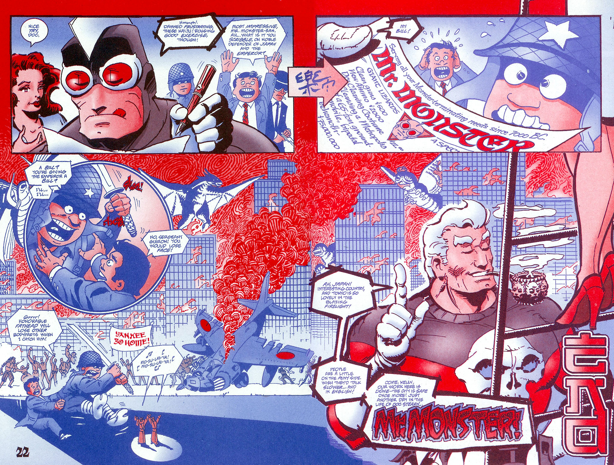 Read online Mr. Monster vs Gorzilla comic -  Issue # Full - 13