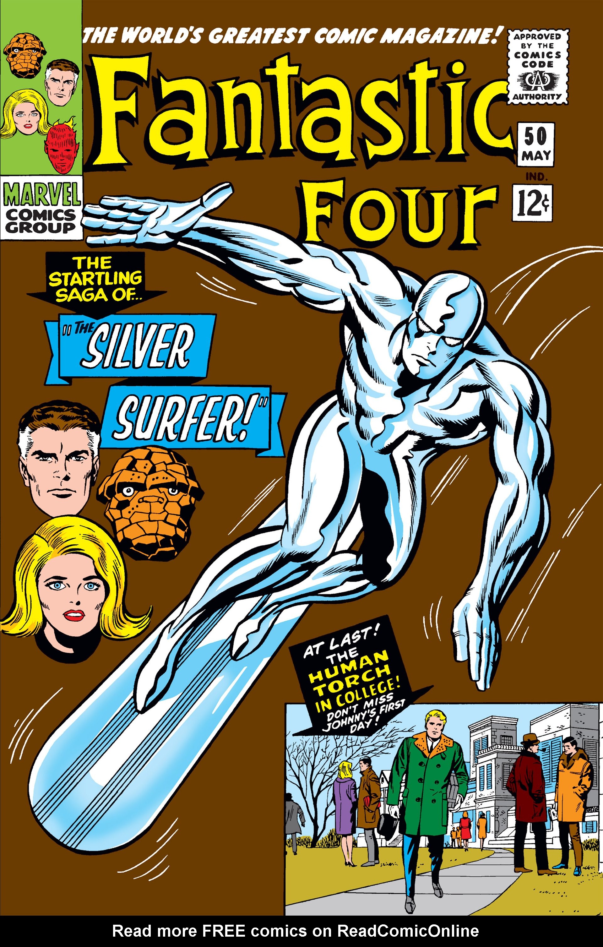 Read online Fantastic Four (1961) comic -  Issue #50 - 1
