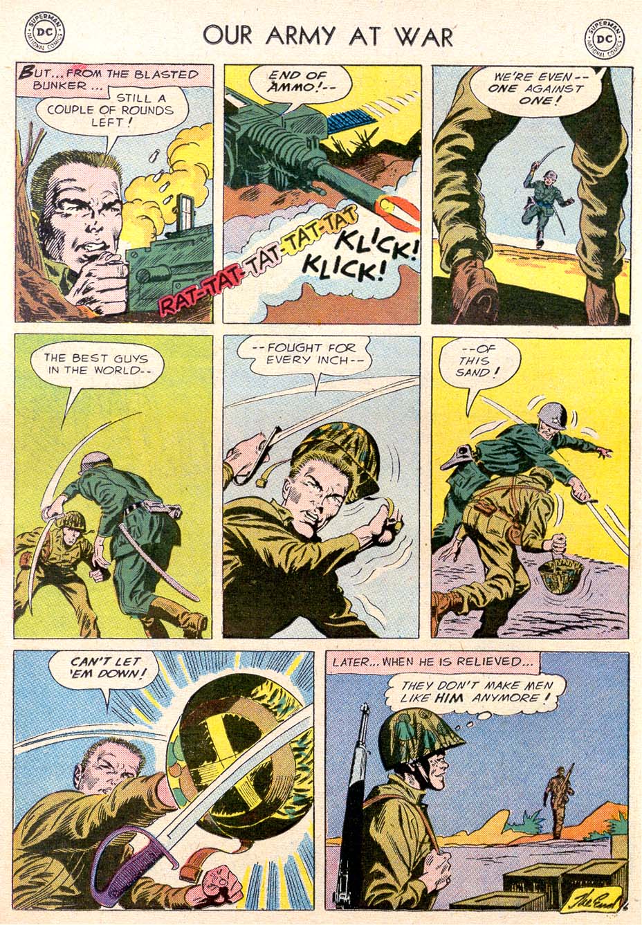 Read online Our Army at War (1952) comic -  Issue #68 - 16