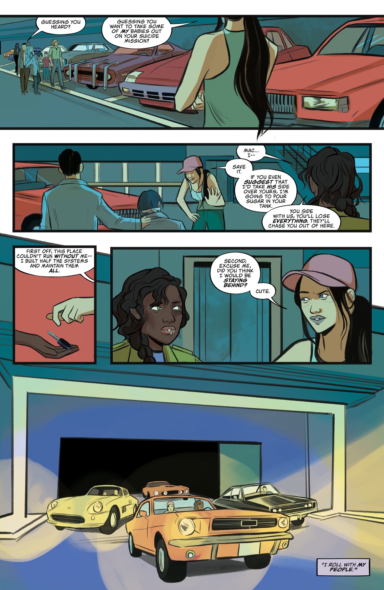 Read online The Wilds comic -  Issue #4 - 21