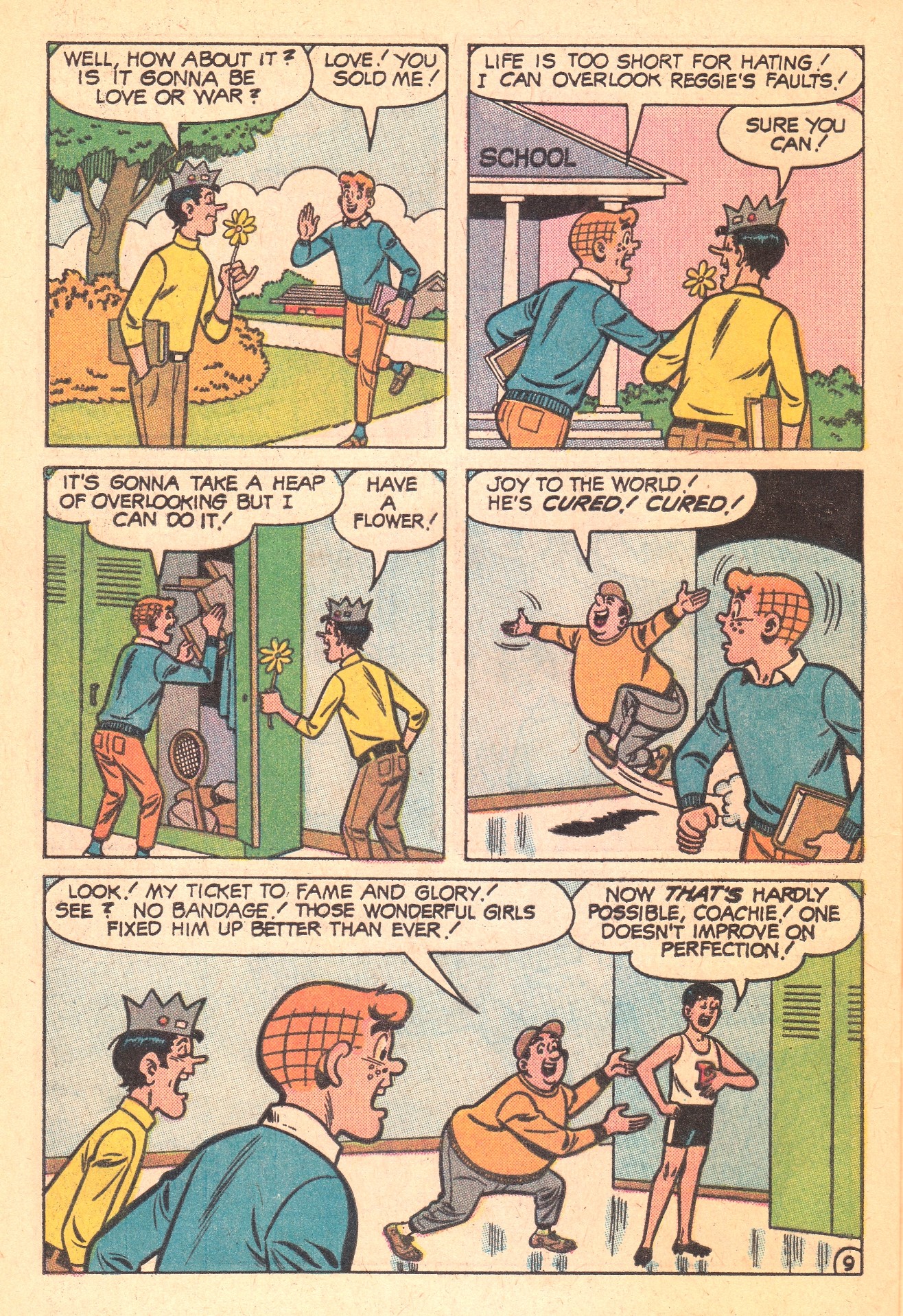 Read online Reggie and Me (1966) comic -  Issue #32 - 32