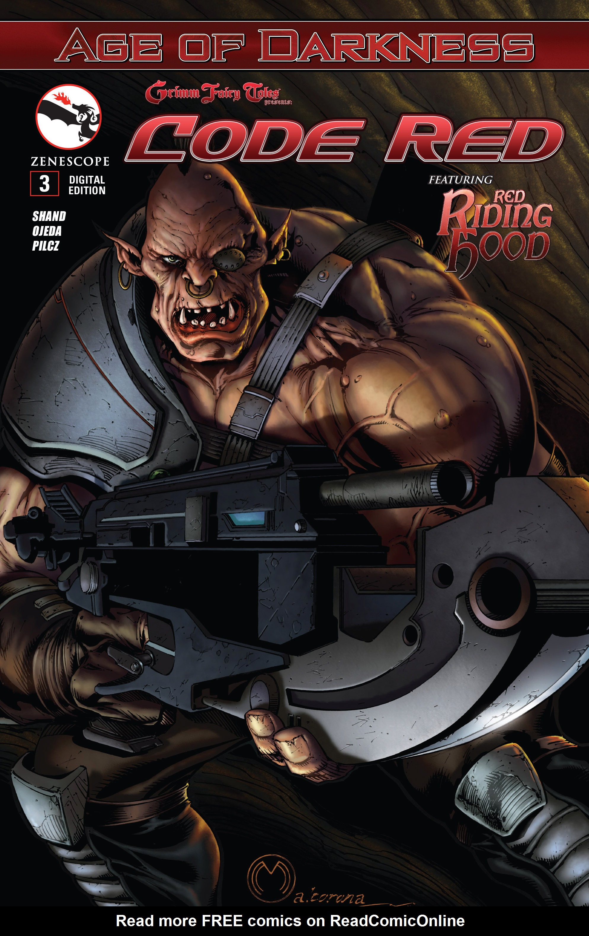 Read online Grimm Fairy Tales presents Code Red comic -  Issue # TPB - 53